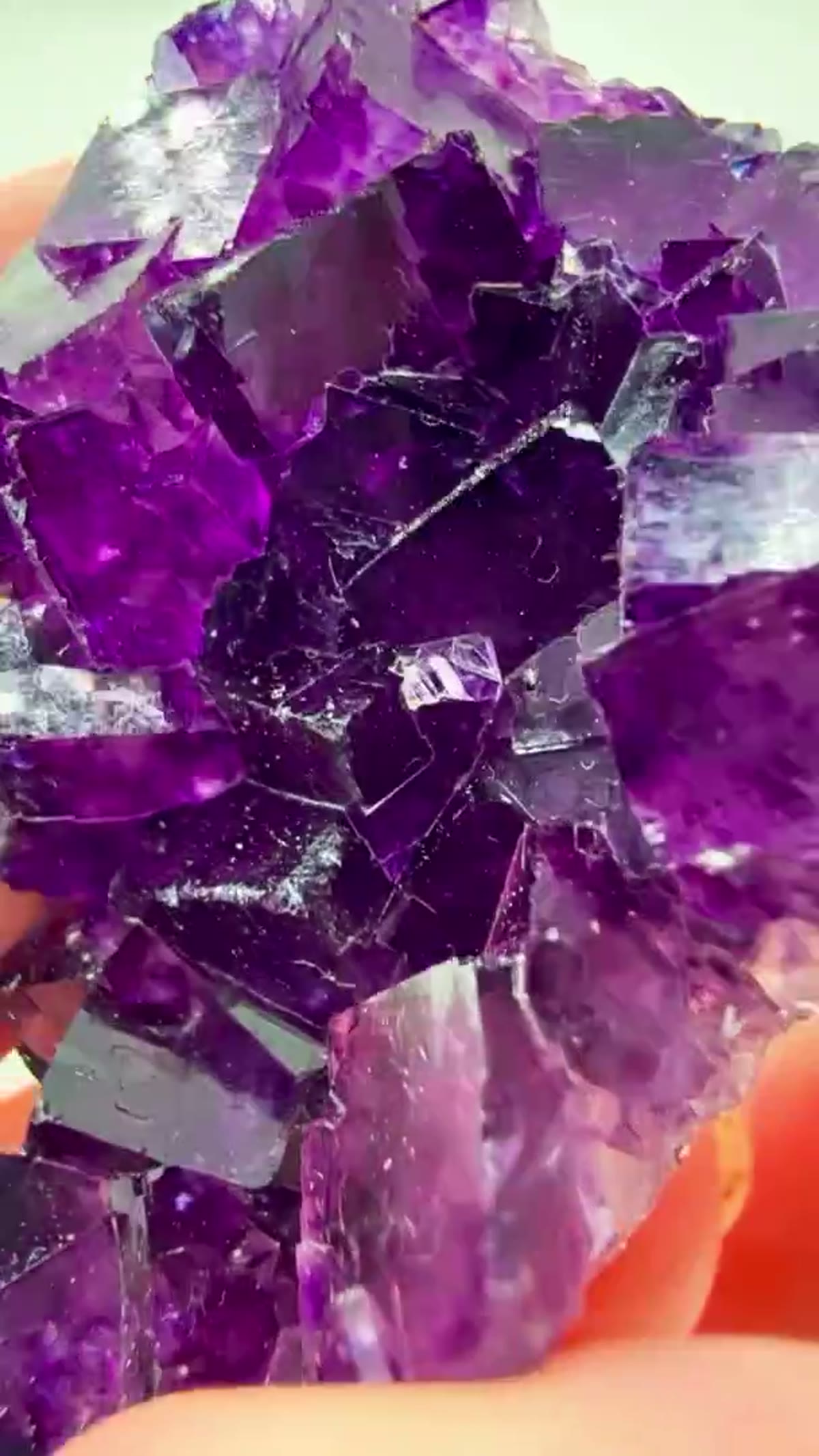 Fluorite Specimen from Namibia: Nature’s geometry at its finest - view 2