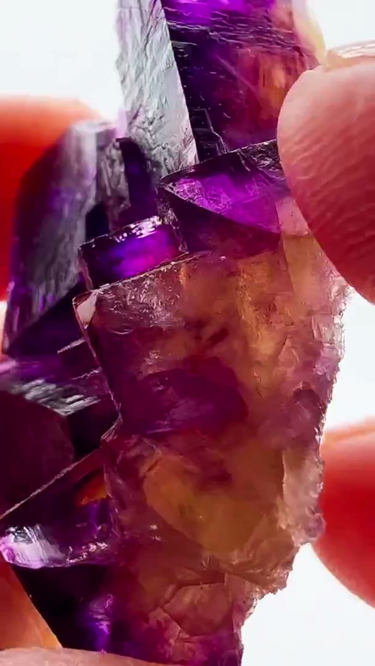 Fluorite Specimen from Minerva No. 1 Mine, Illinois: A tiny masterpiece from one of the most legendary fluorite - view 3