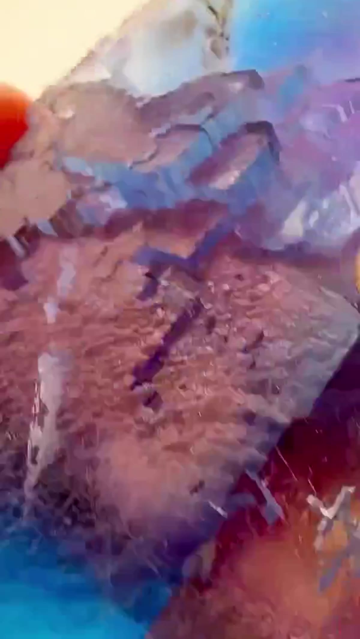 Fluorite Specimen from Minerva No. 1 Mine, Illinois: Blue Magic - view 3