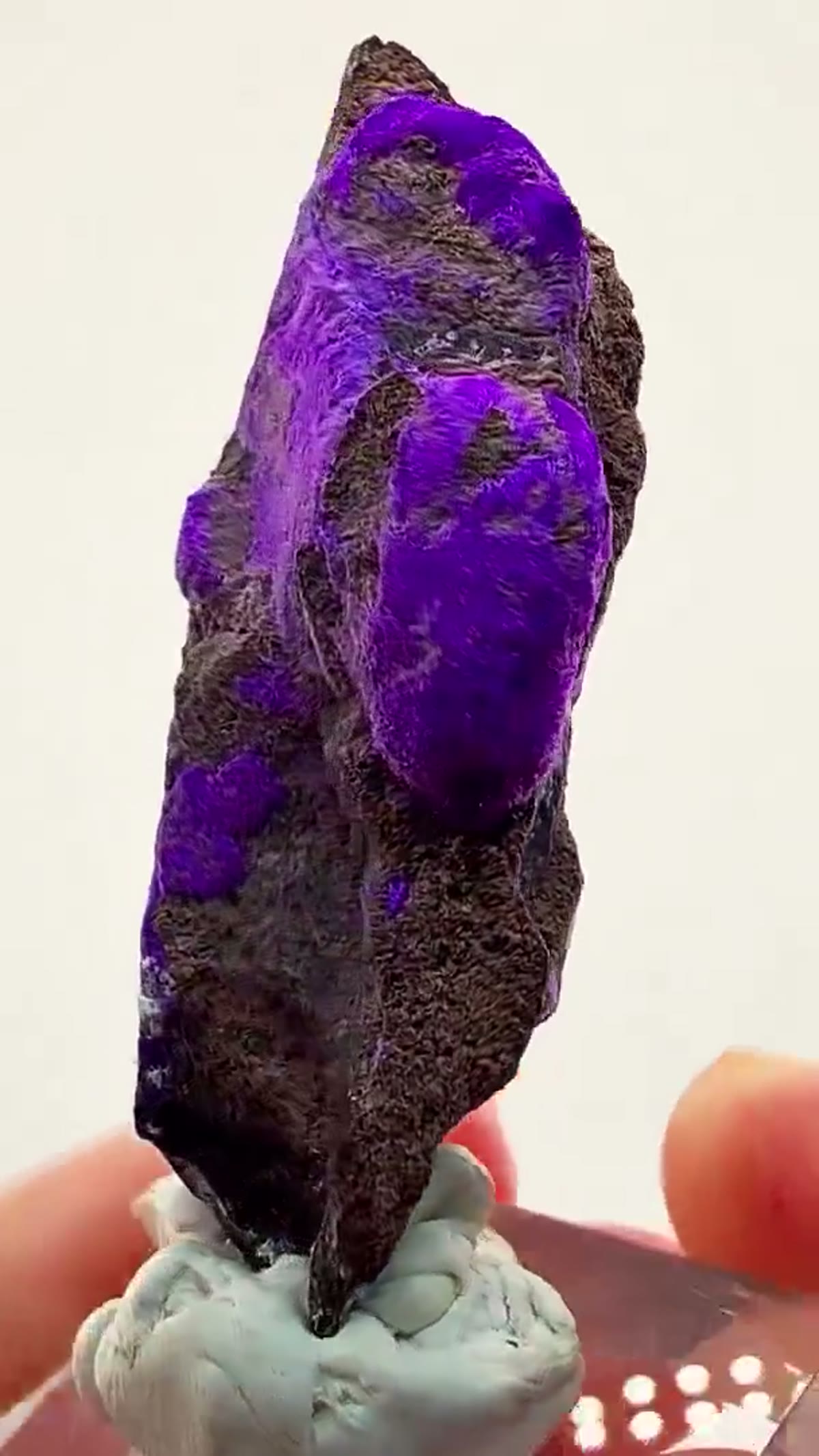 Sugilite Specimen: Purple Electricity from the Kalahari - view 2