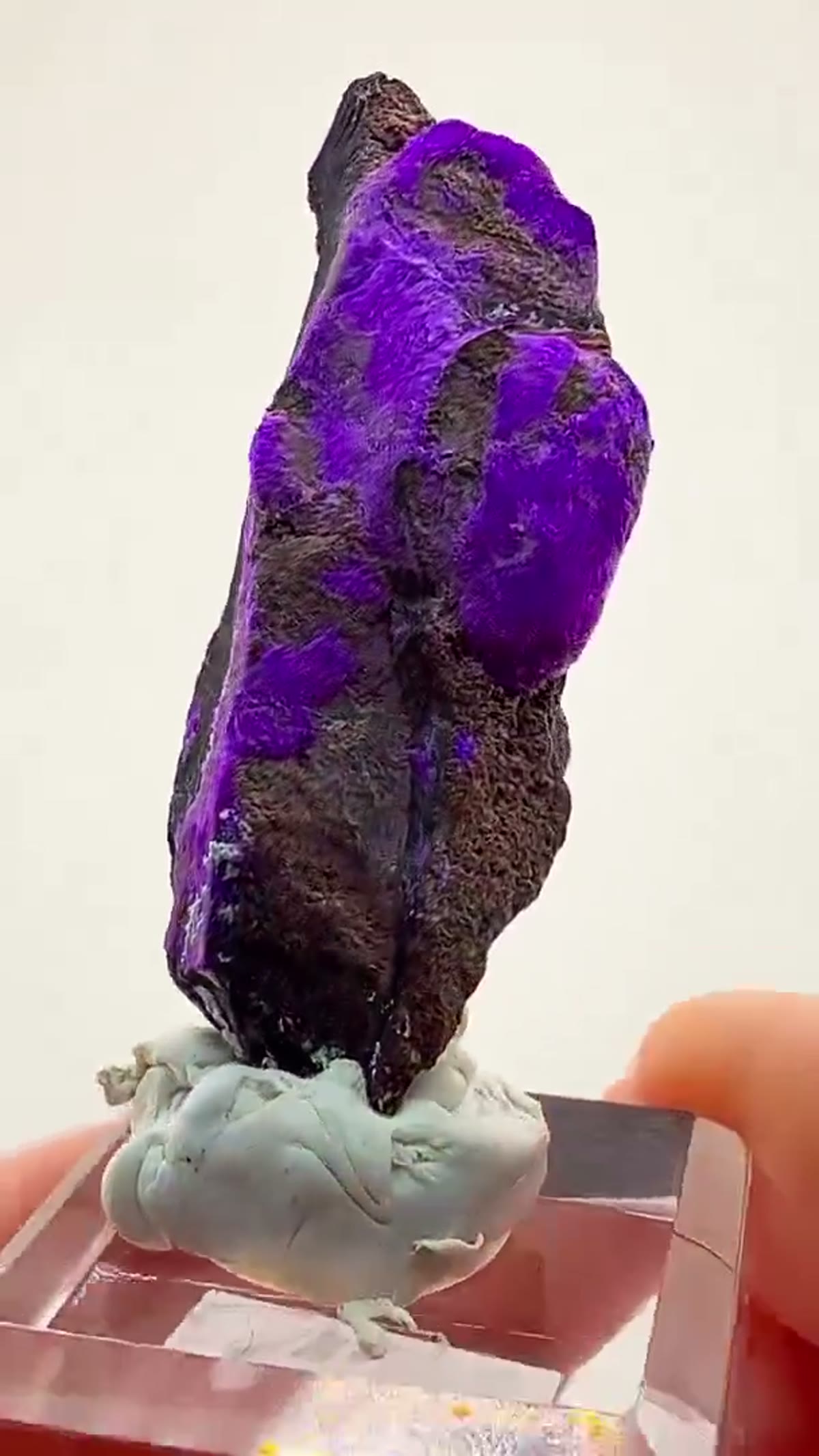 Sugilite Specimen: Purple Electricity from the Kalahari - view 3