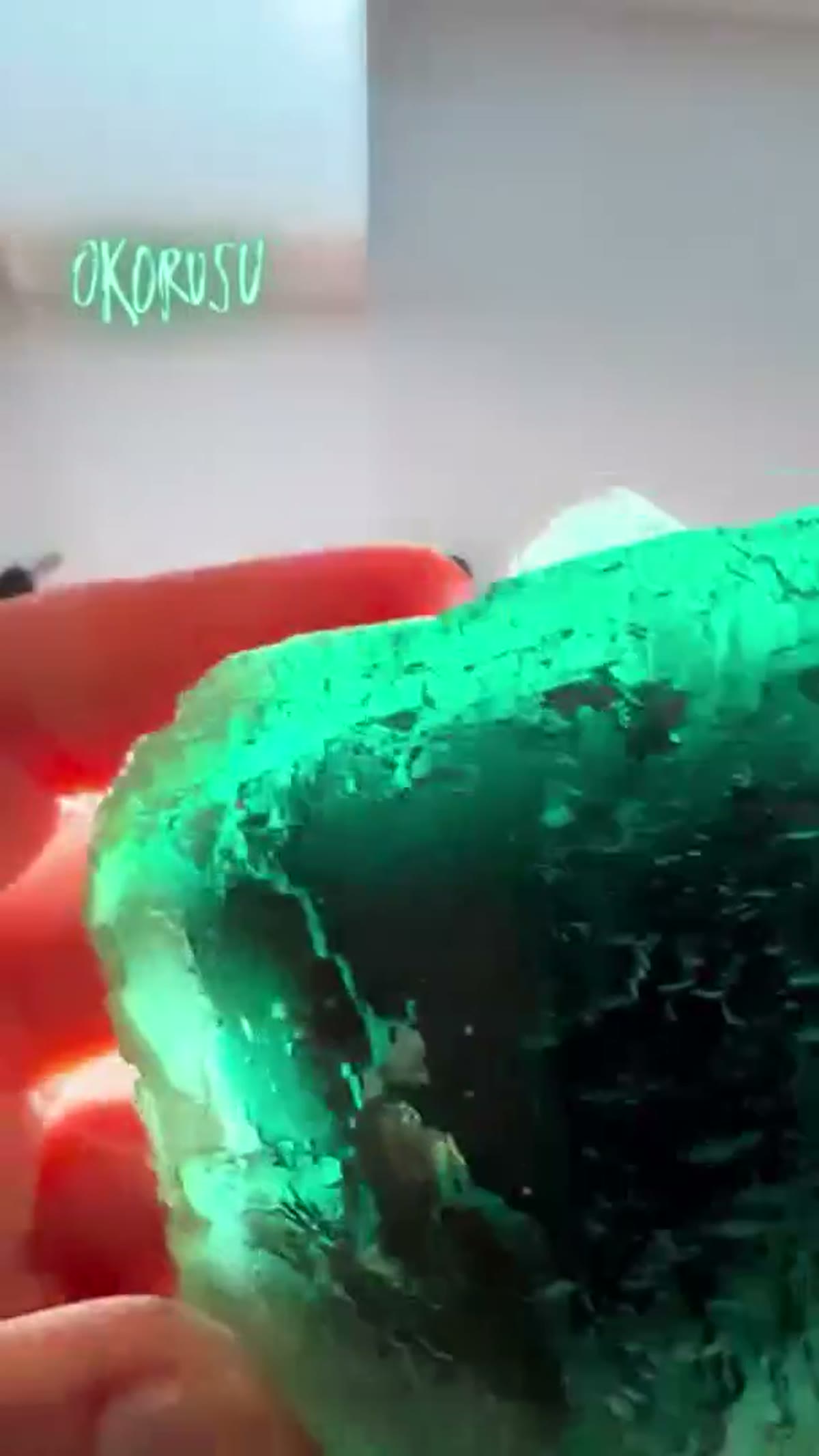 Fluorite Specimen from Namibia: Okorusu Fluorite - view 3