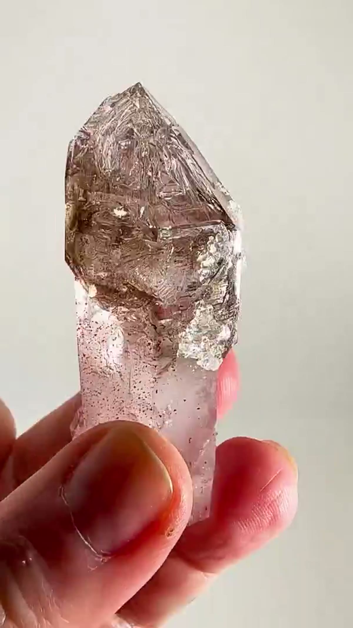 Smoky Quartz Specimen from Goboboseb Mountains, Namibia: Nature’s architecture at its finest - view 3