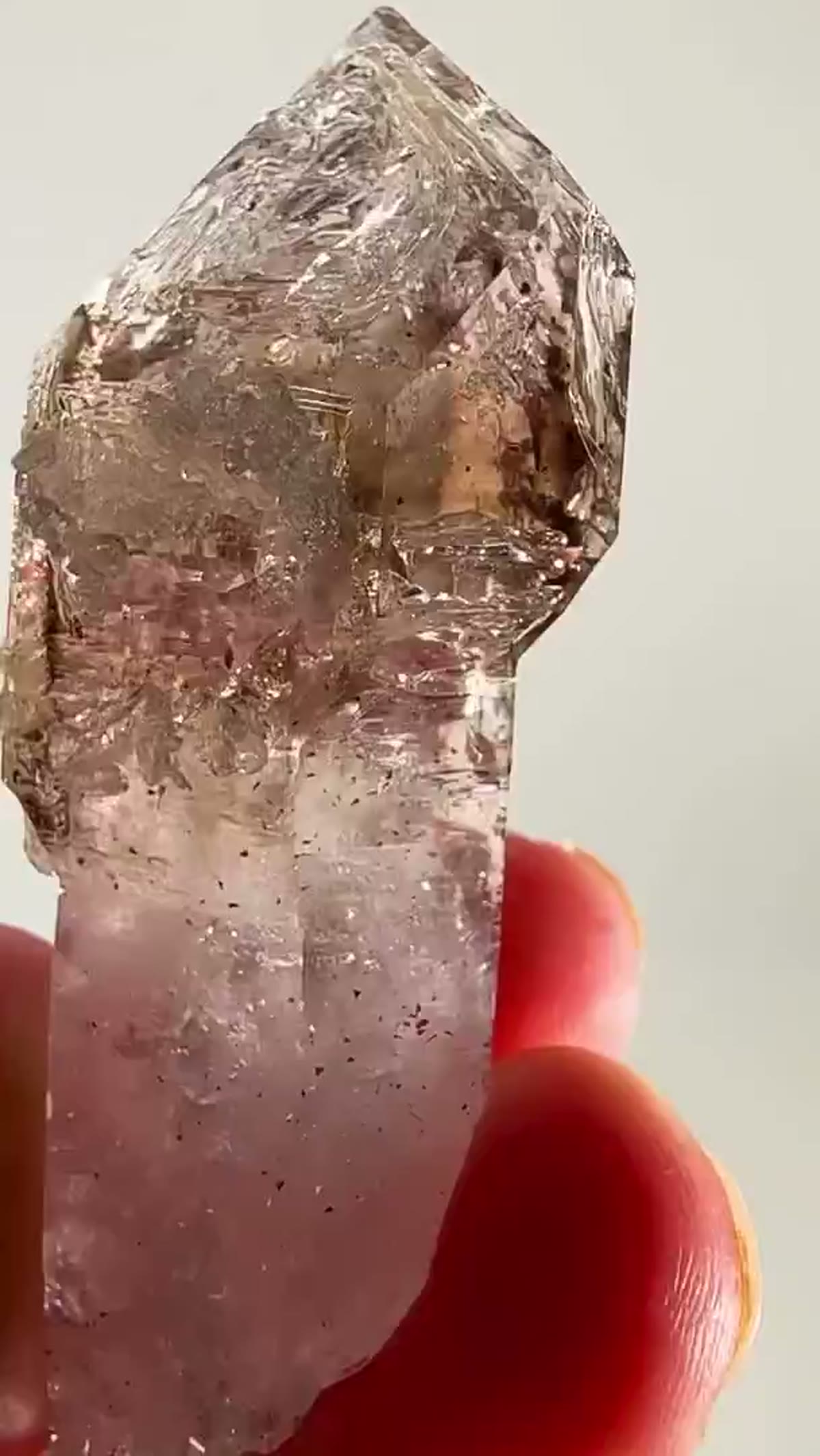 Smoky Quartz Specimen from Goboboseb Mountains, Namibia: Nature’s architecture at its finest - view 4