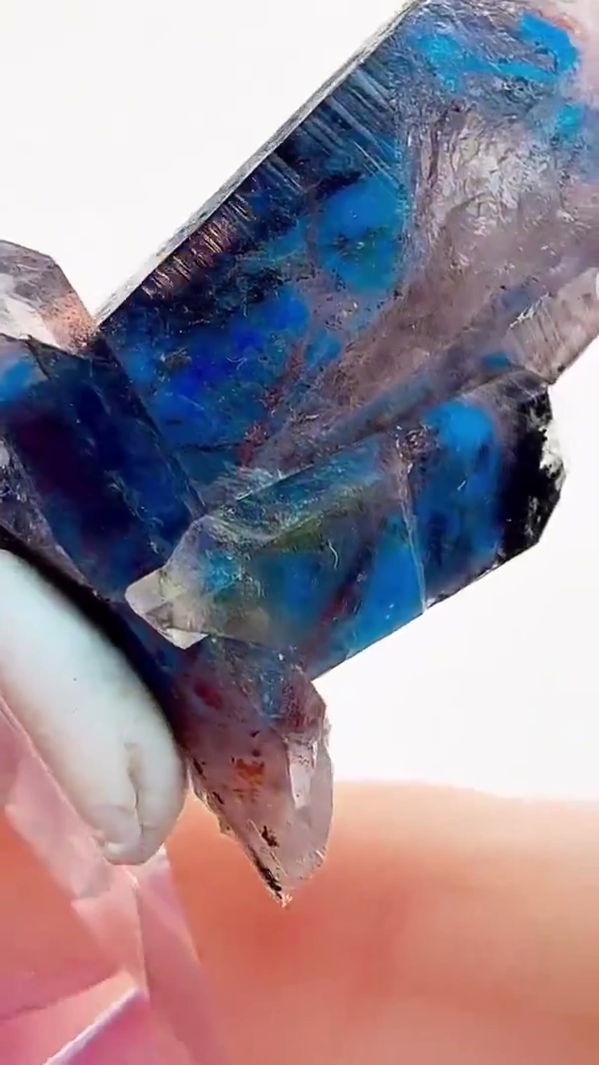 Quartz Specimen: Electric blue perfection from one of the most legendary - view 2