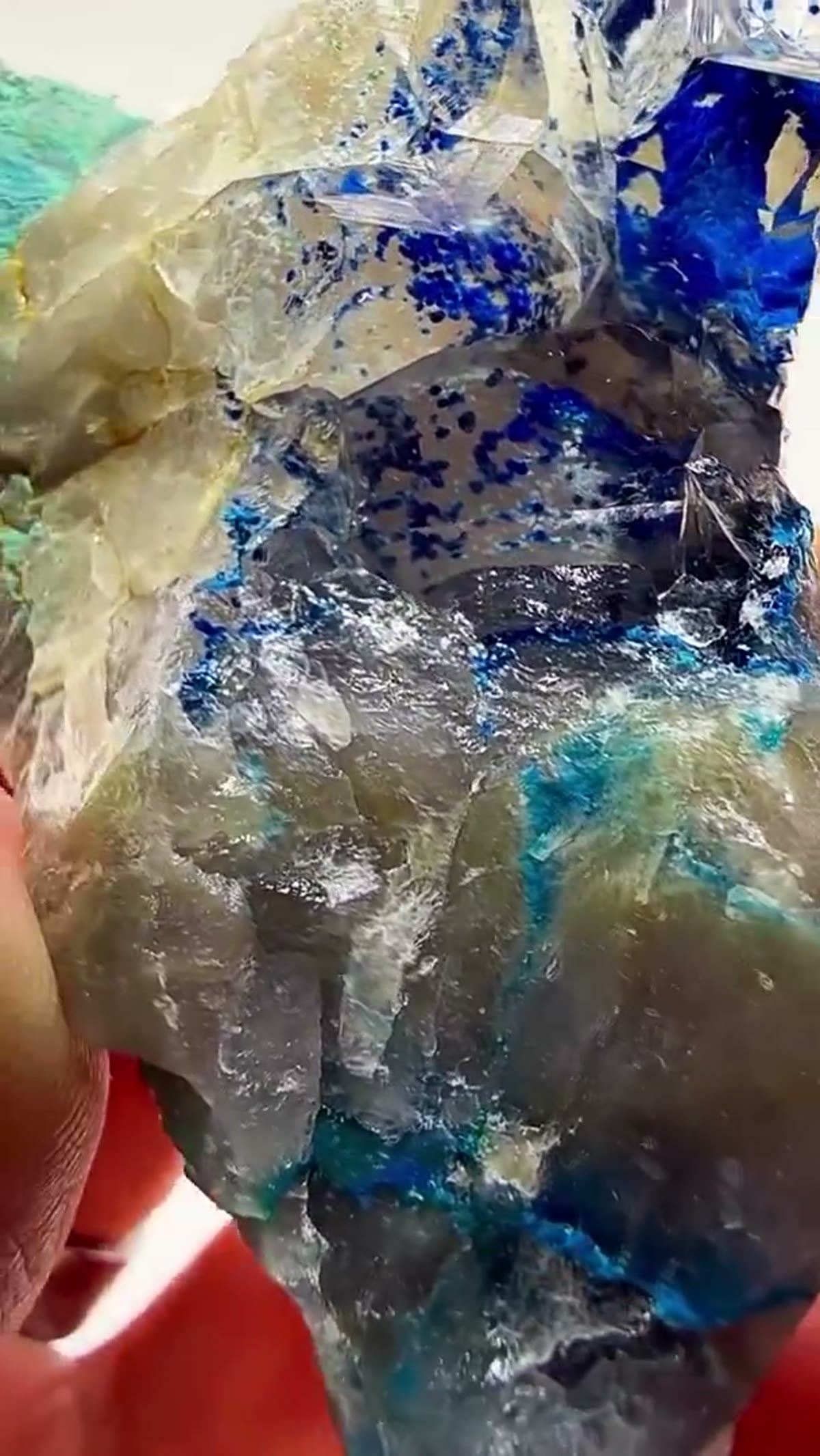 Quartz Specimen from Namibia: An Ocean Captured in Quartz - view 2