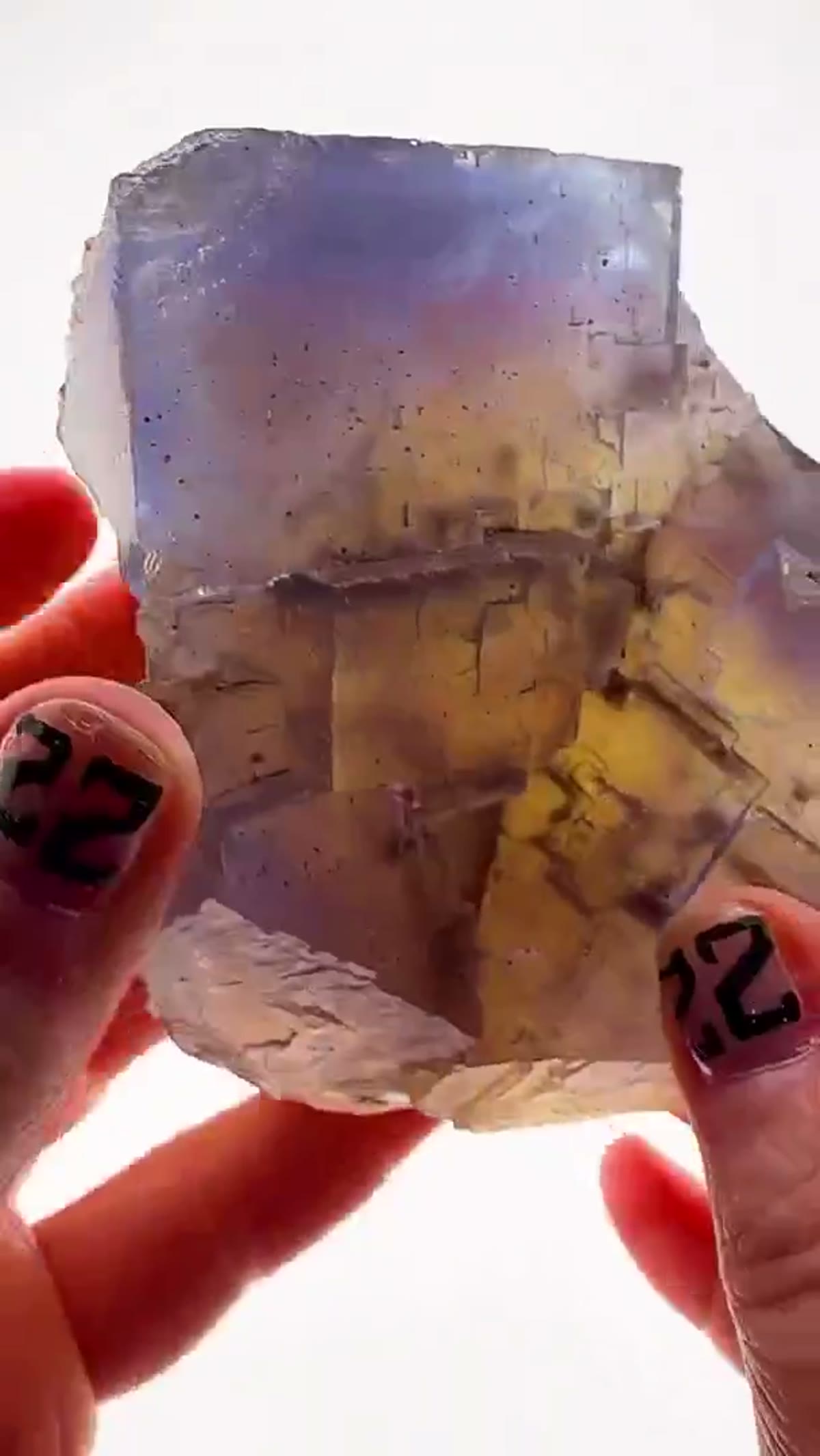 Fluorite Specimen from Minerva No. 1 Mine, Illinois: Minerva No. 1 masterpiece - view 4