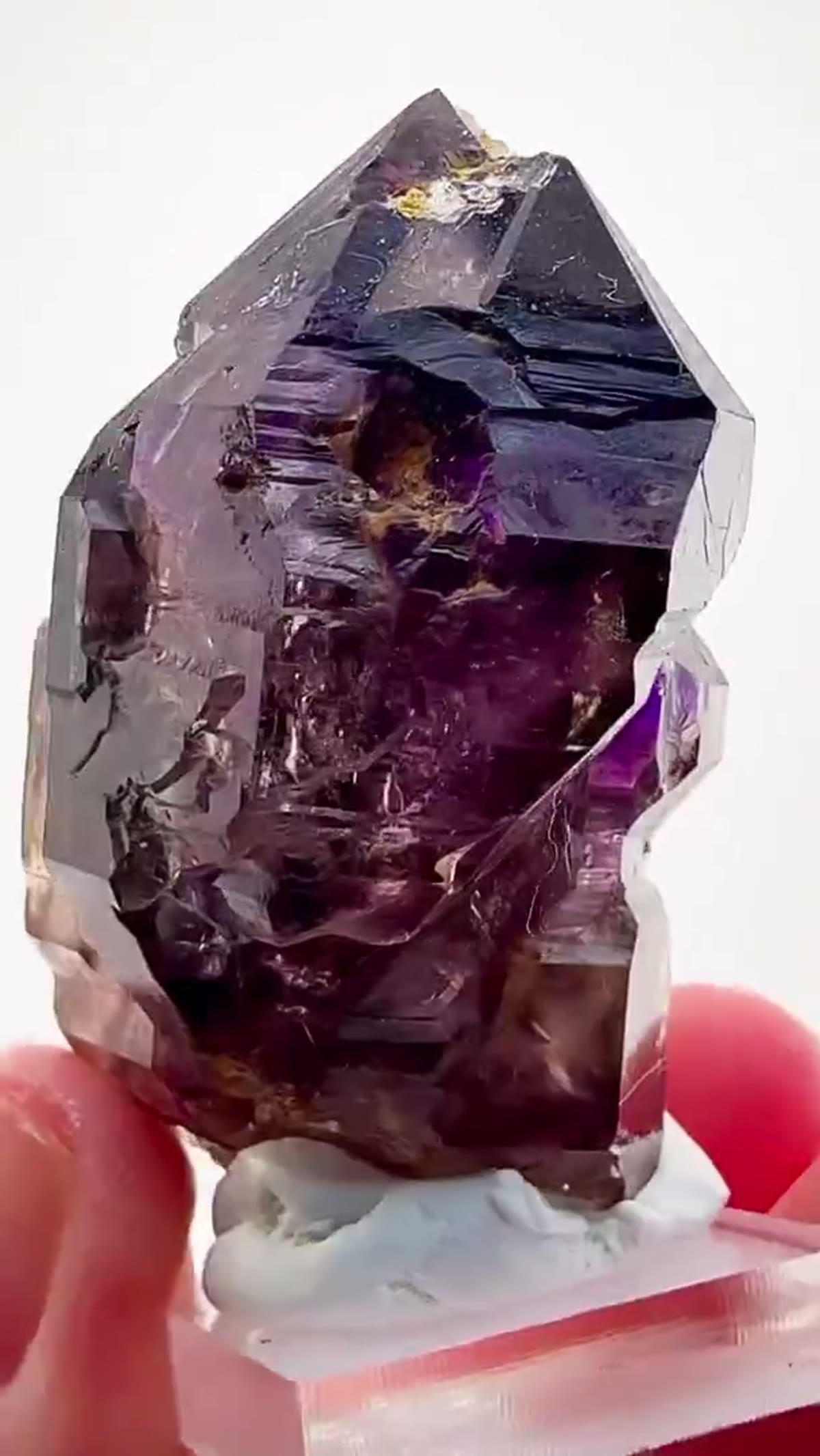 Amethyst Specimen from Erongo Mountains, Namibia: Brandberg Blurple Perfection - view 2