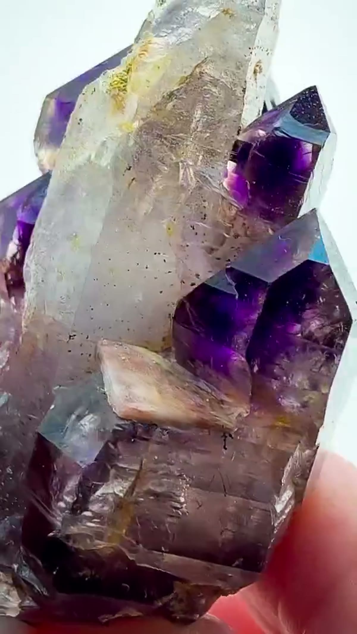 Amethyst Specimen from Erongo Mountains, Namibia: Brandberg Blurple Perfection - view 4