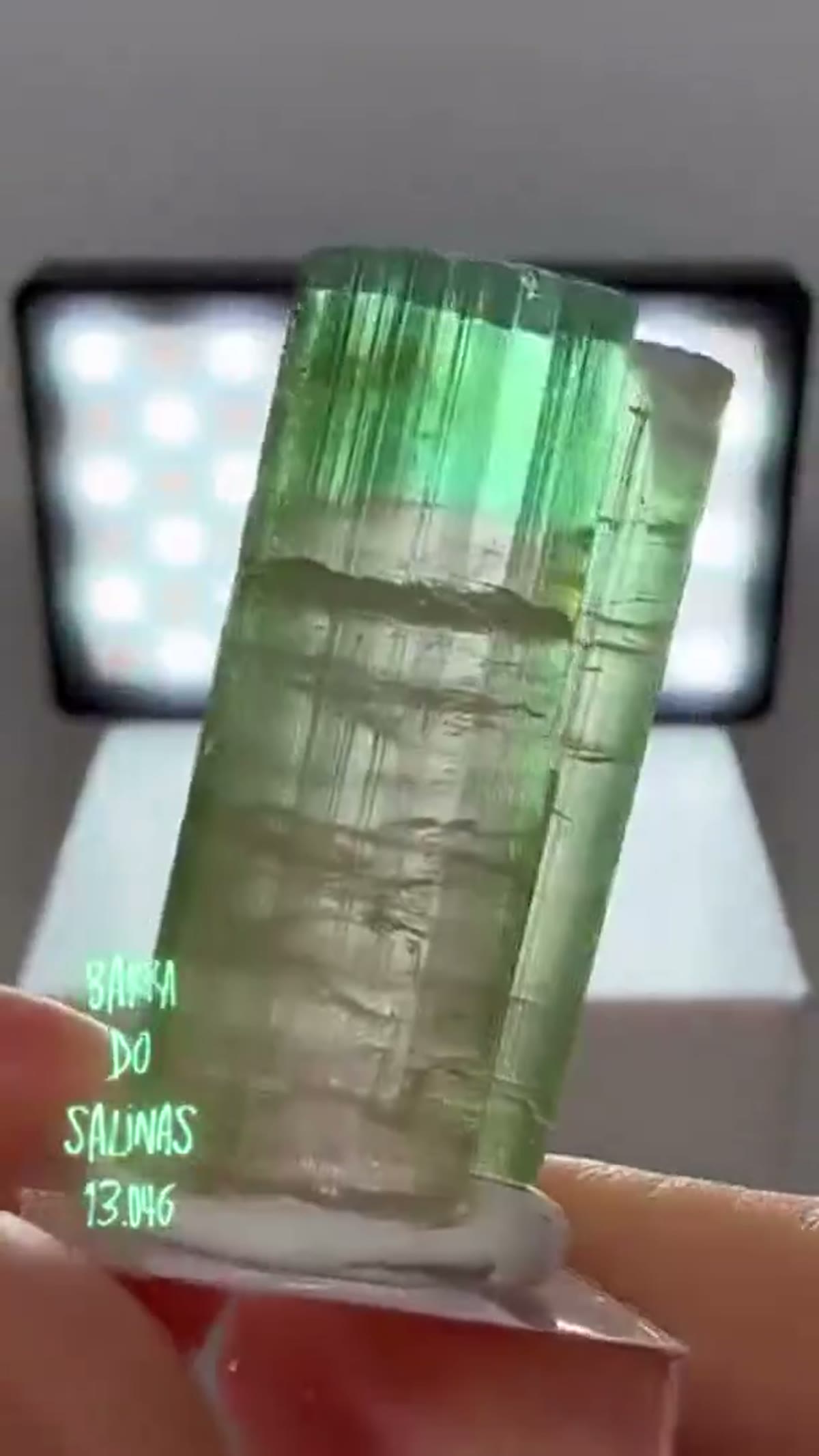 Elbaite Tourmaline Specimen from Brazil, 13.05 g - view 3