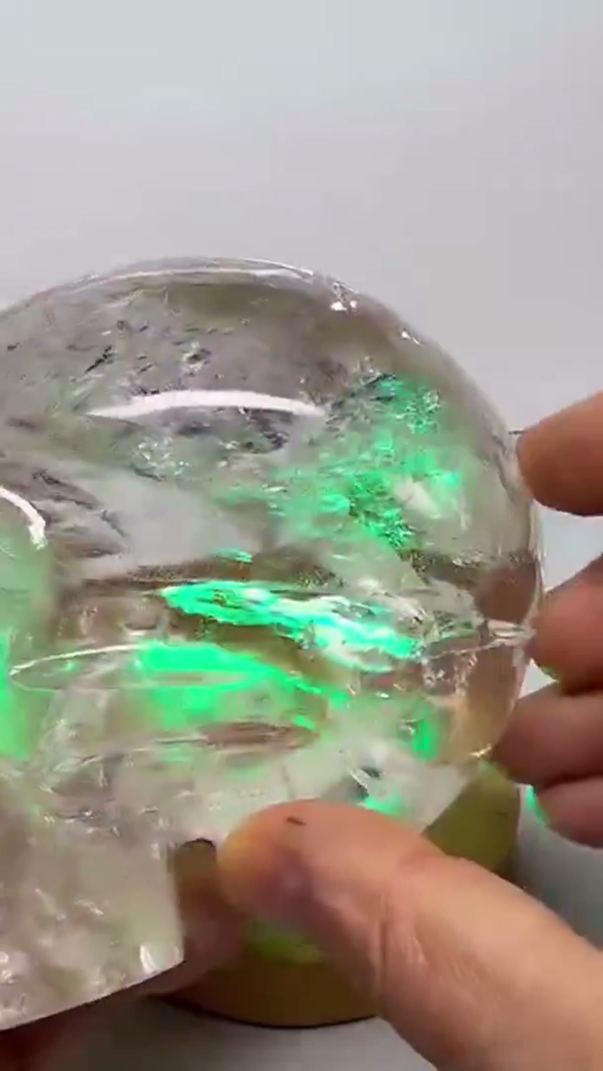 Quartz Specimen from Brazil: Brazilian Quartz Skull - view 2
