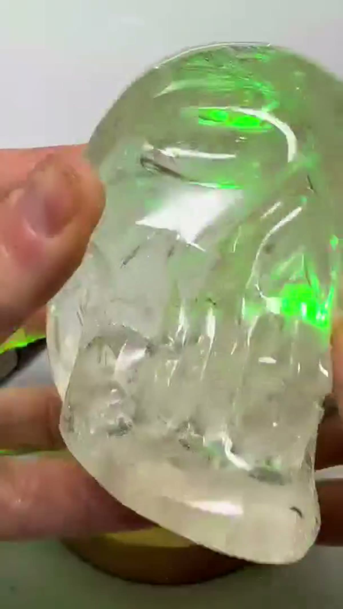 Quartz Specimen from Brazil: Brazilian Quartz Skull - view 3