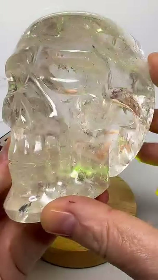 Brazilian Quartz Skull