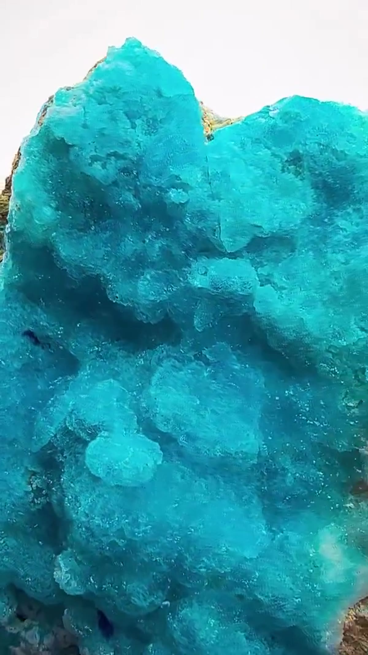 Hemimorphite Specimen: Electric blue perfection from the Congo - view 2