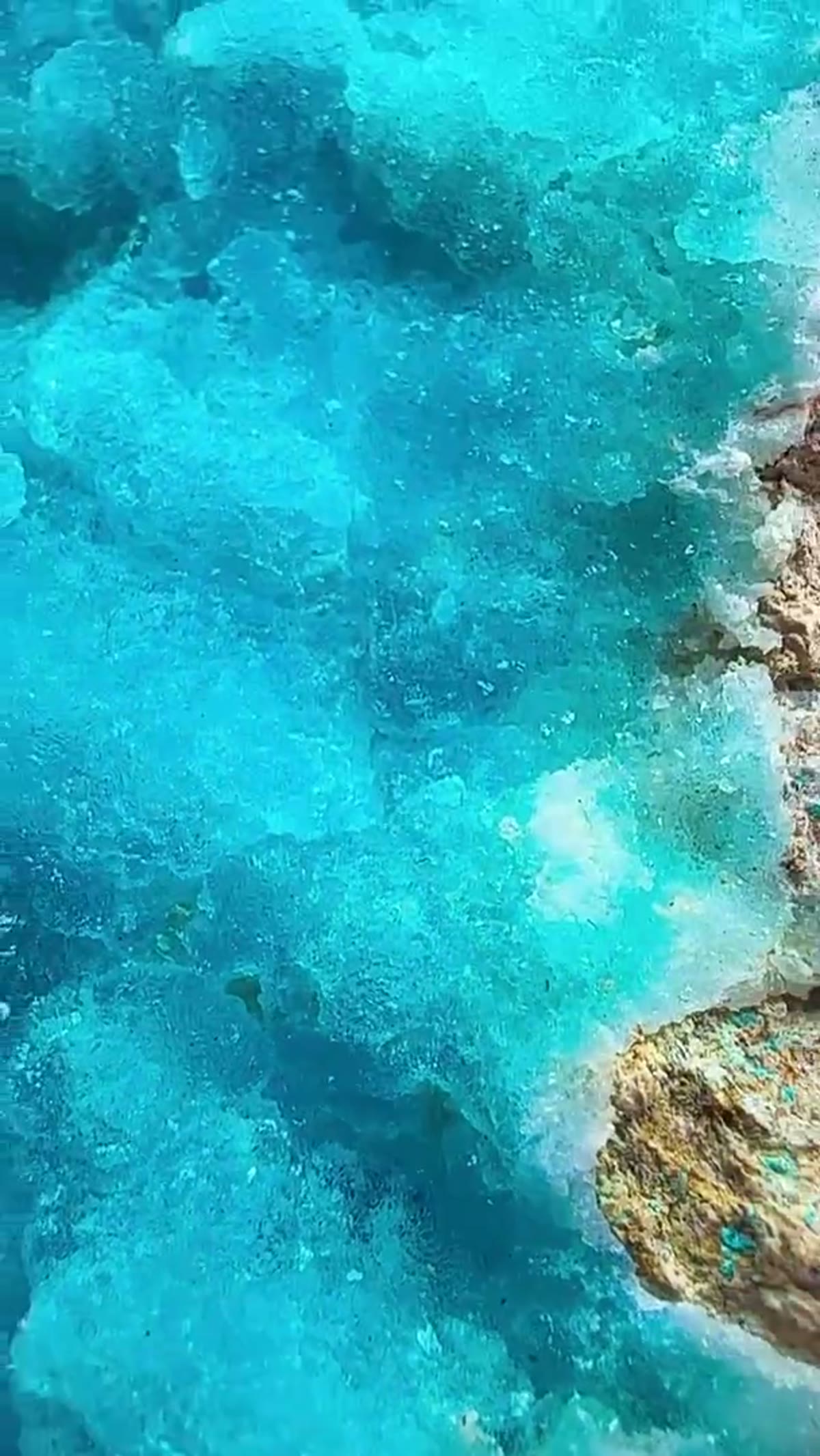 Hemimorphite Specimen: Electric blue perfection from the Congo - view 3
