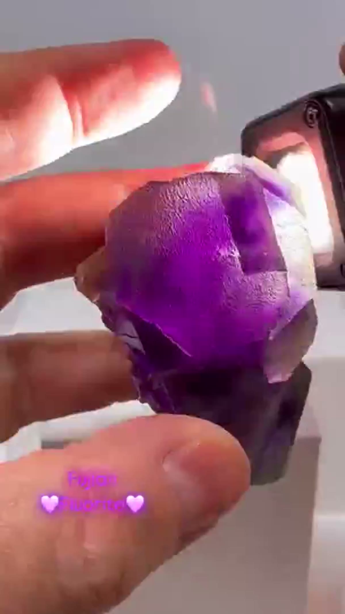 Fluorite Specimen: Fujian Fluorite - view 4