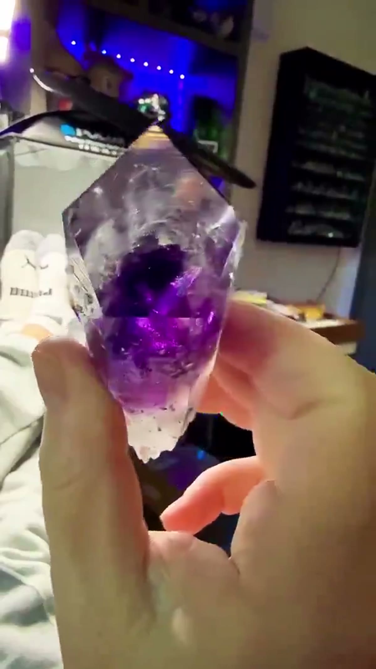 Amethyst Specimen from Goboboseb Mountains, Namibia: Streep Mine perfection - view 4