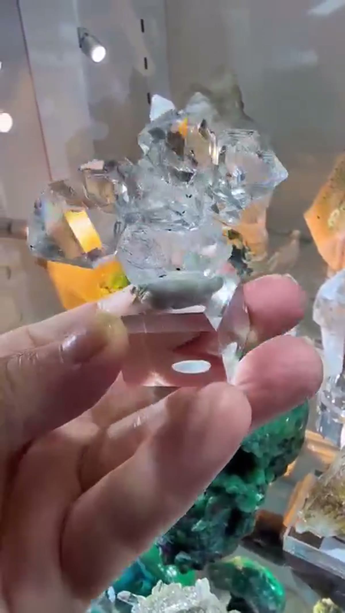 Smoky Quartz Specimen: Absolute Stunning Herkimer Diamond Cluster - view 3
