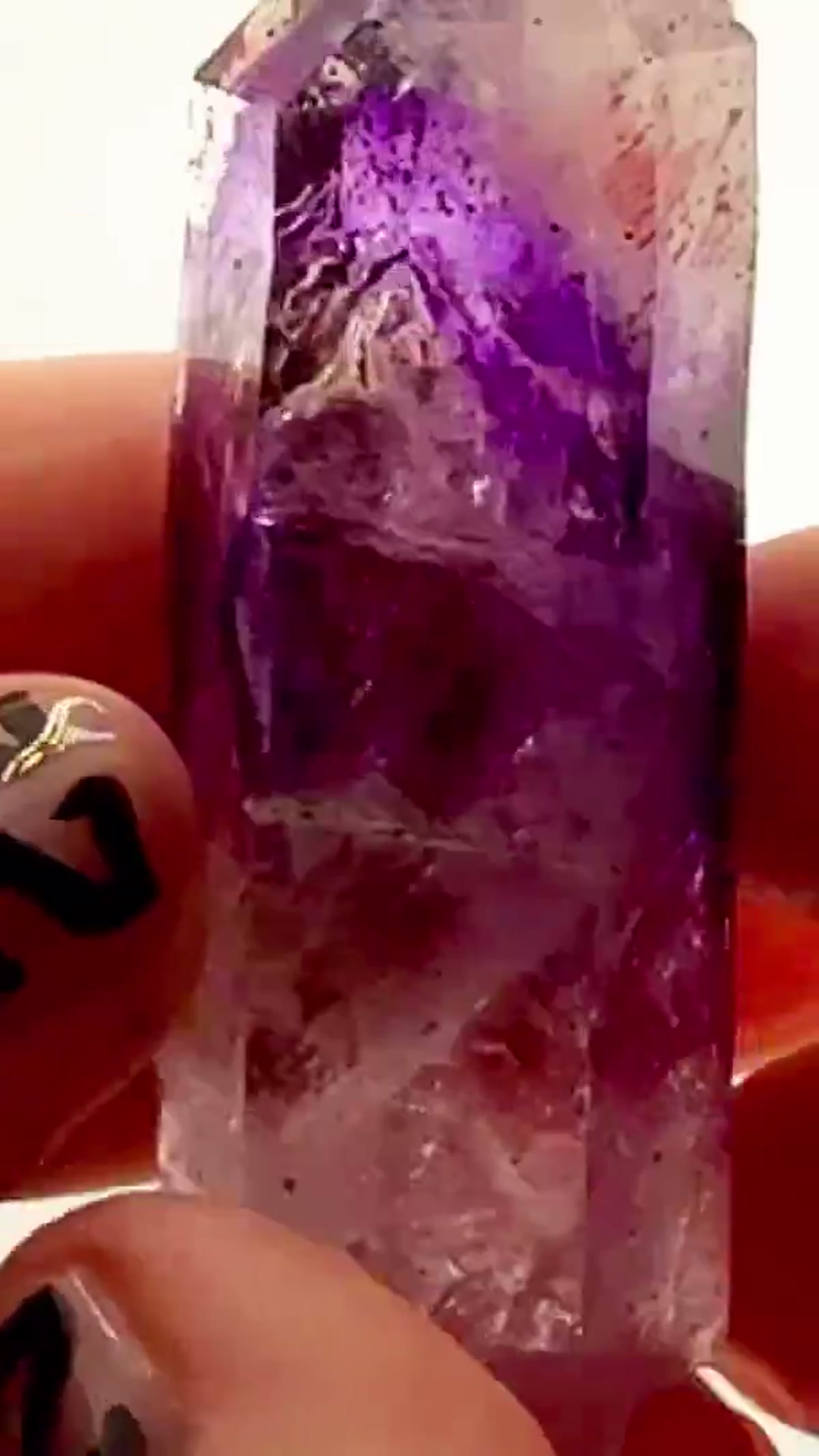 Amethyst Specimen from Streep Mine, Namibia: Liquid Earth in Crystal Form - view 3