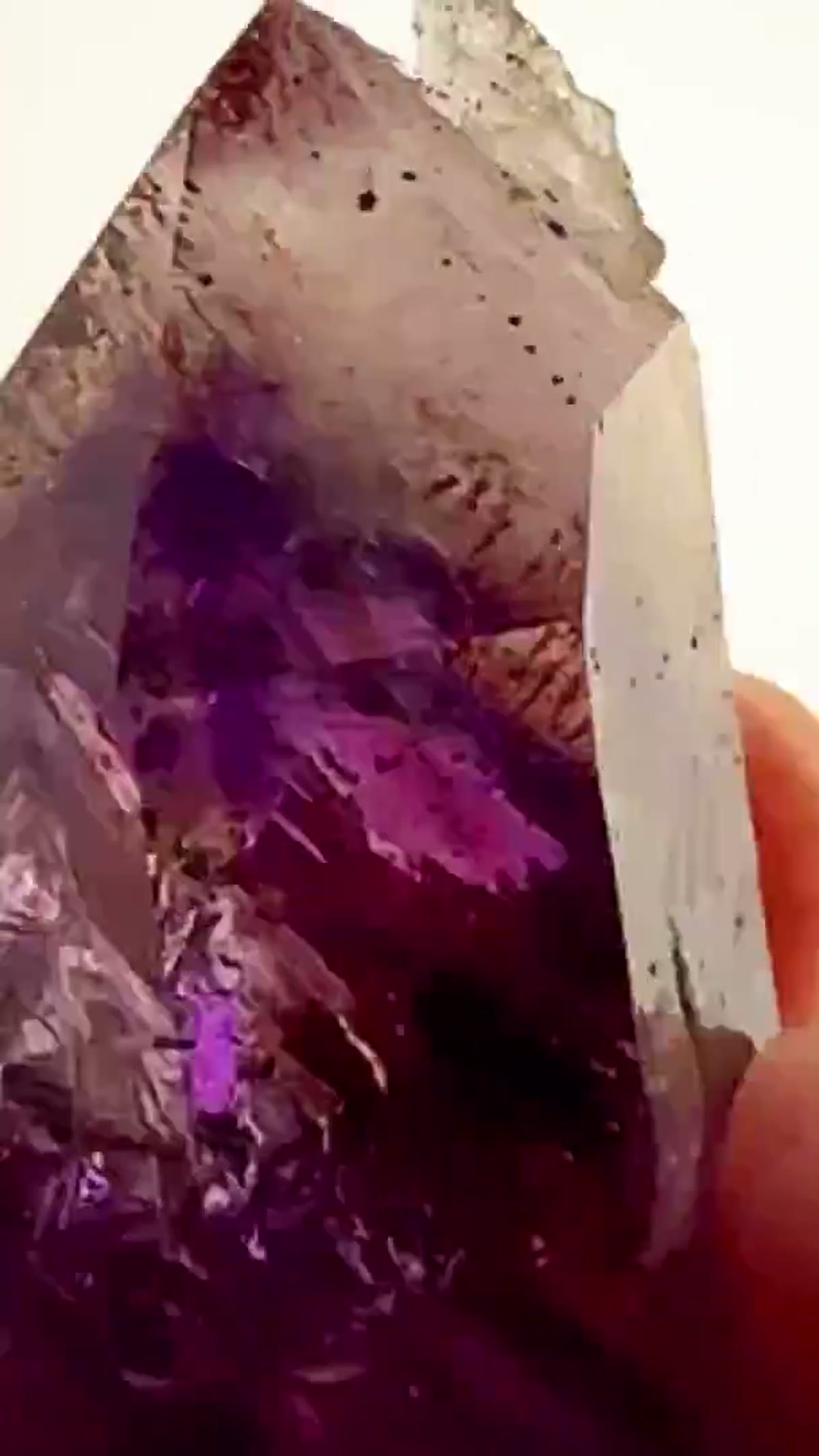 Amethyst Specimen from Streep Mine, Namibia: Liquid Earth in Crystal Form - view 4
