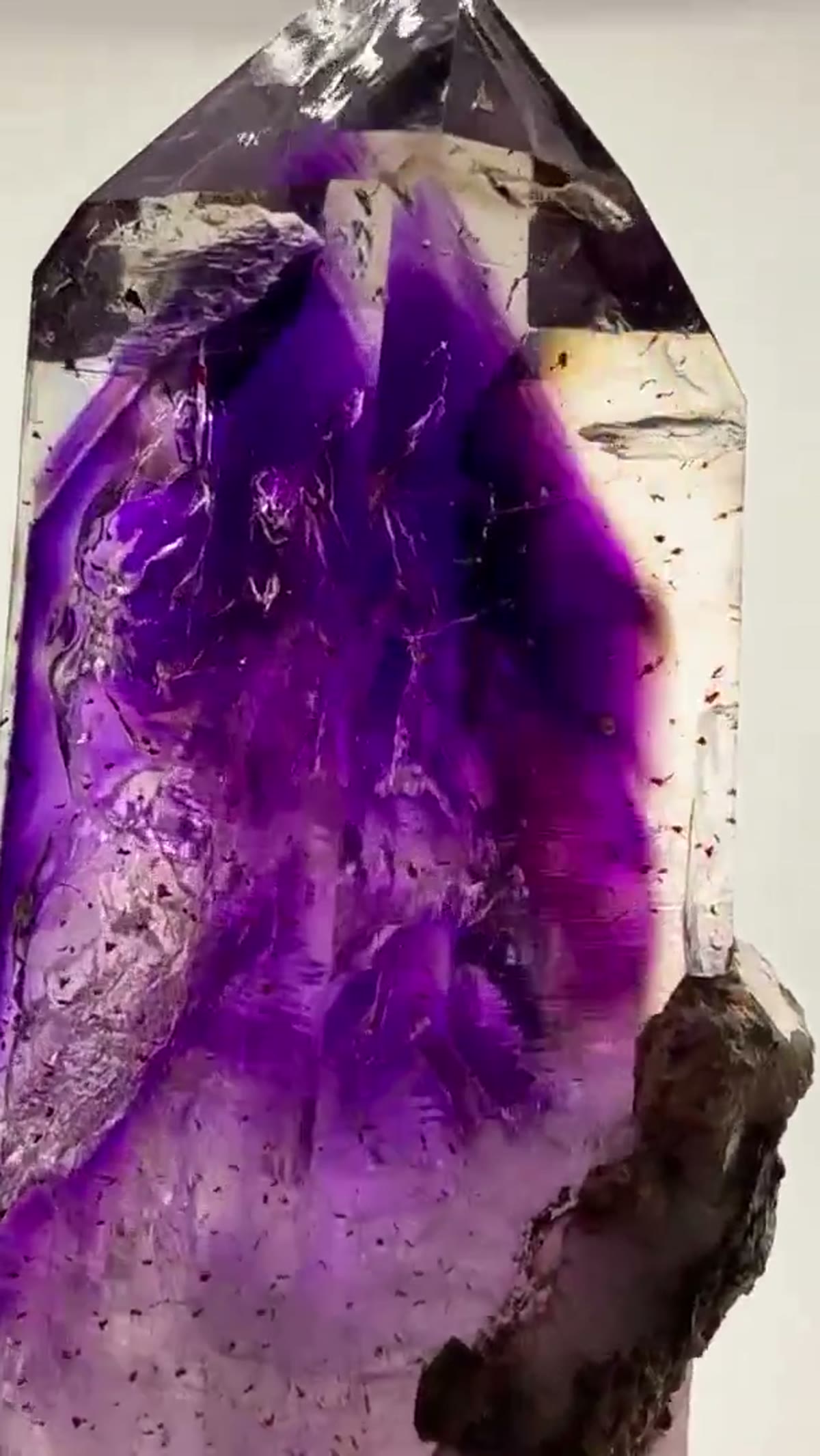 Amethyst Specimen from Erongo Mountains, Namibia: Namibian perfection in crystal form - view 2