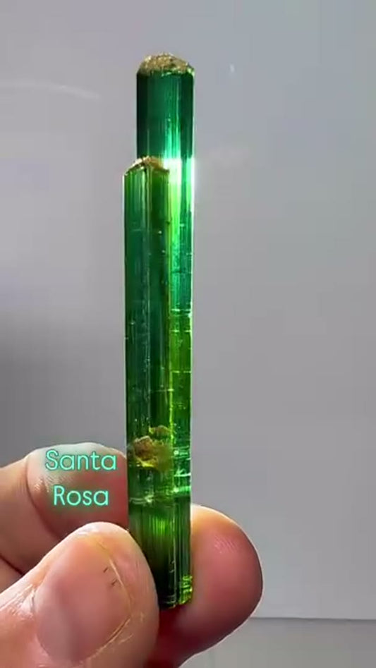 Santa Rosa tourmalines, particularly those from the Santa Rosa mine in…