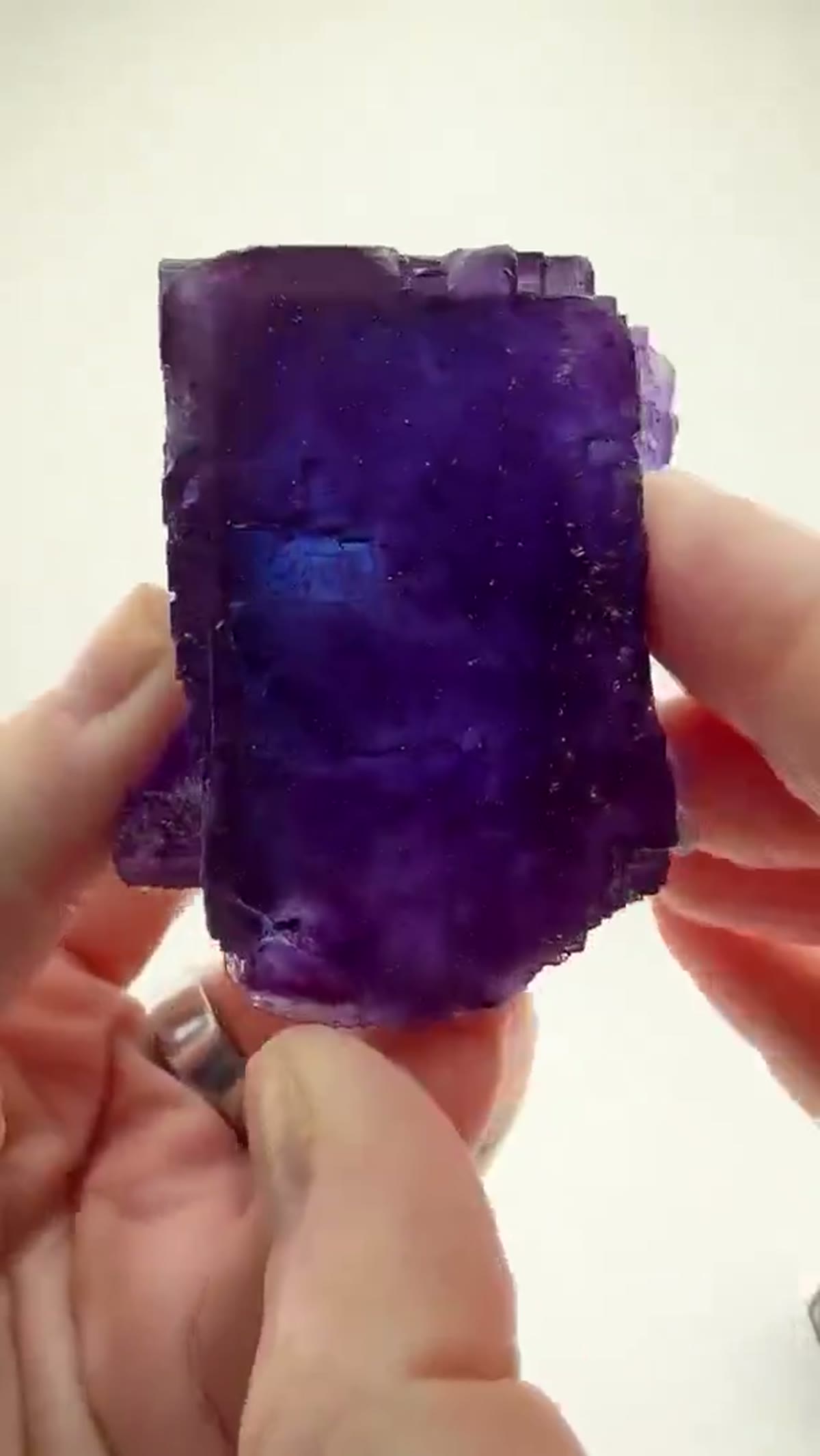 Fluorite Specimen from Denton Mine, Illinois: Illinois fluorite at its finest - view 2