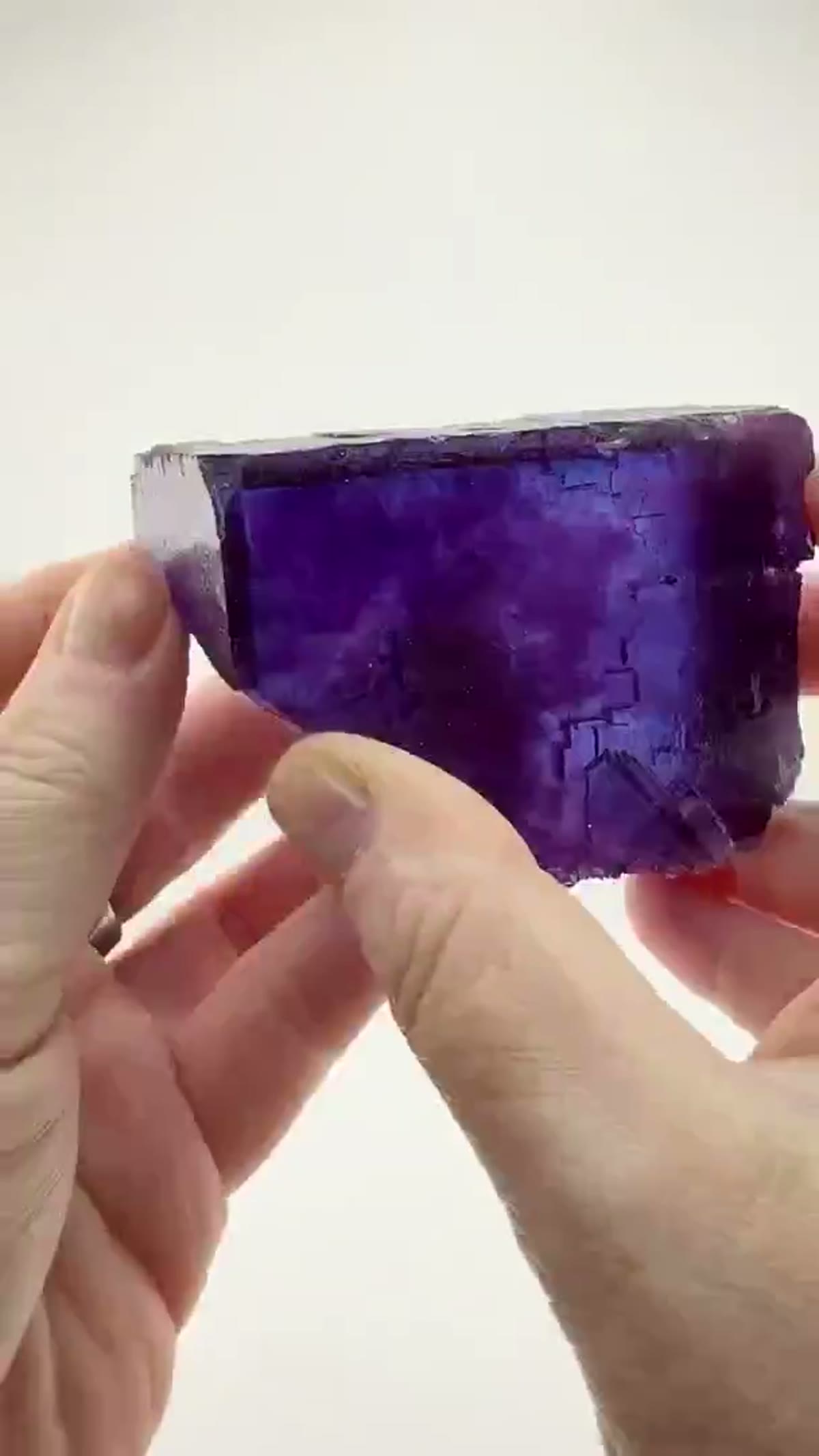 Fluorite Specimen from Denton Mine, Illinois: Illinois fluorite at its finest - view 3