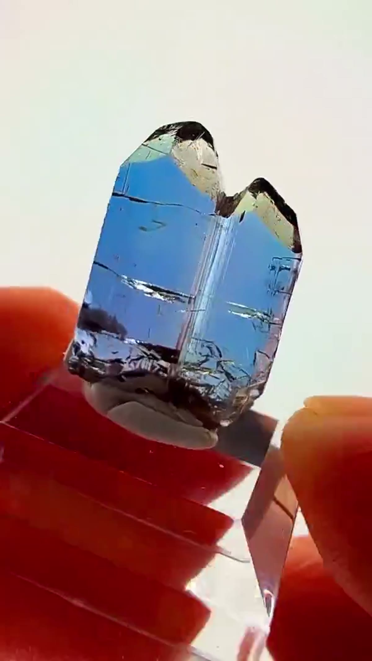 Tanzanite Specimen from Merelani Hills, Tanzania, 2.15 g - view 2