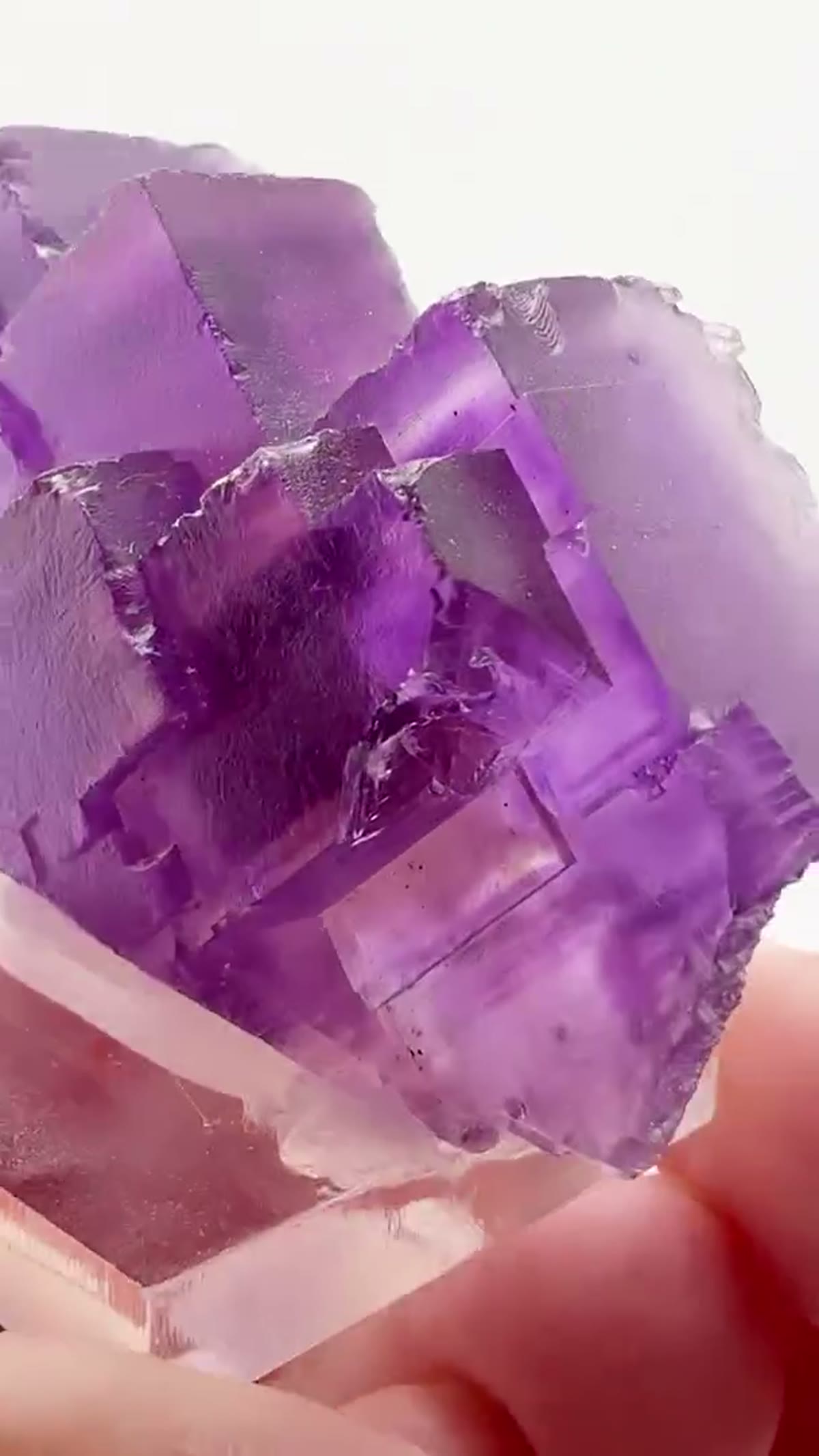 Fluorite Specimen from Hardin County, Illinois: Purple perfection from one of Illinois’ classic fluorite - view 2