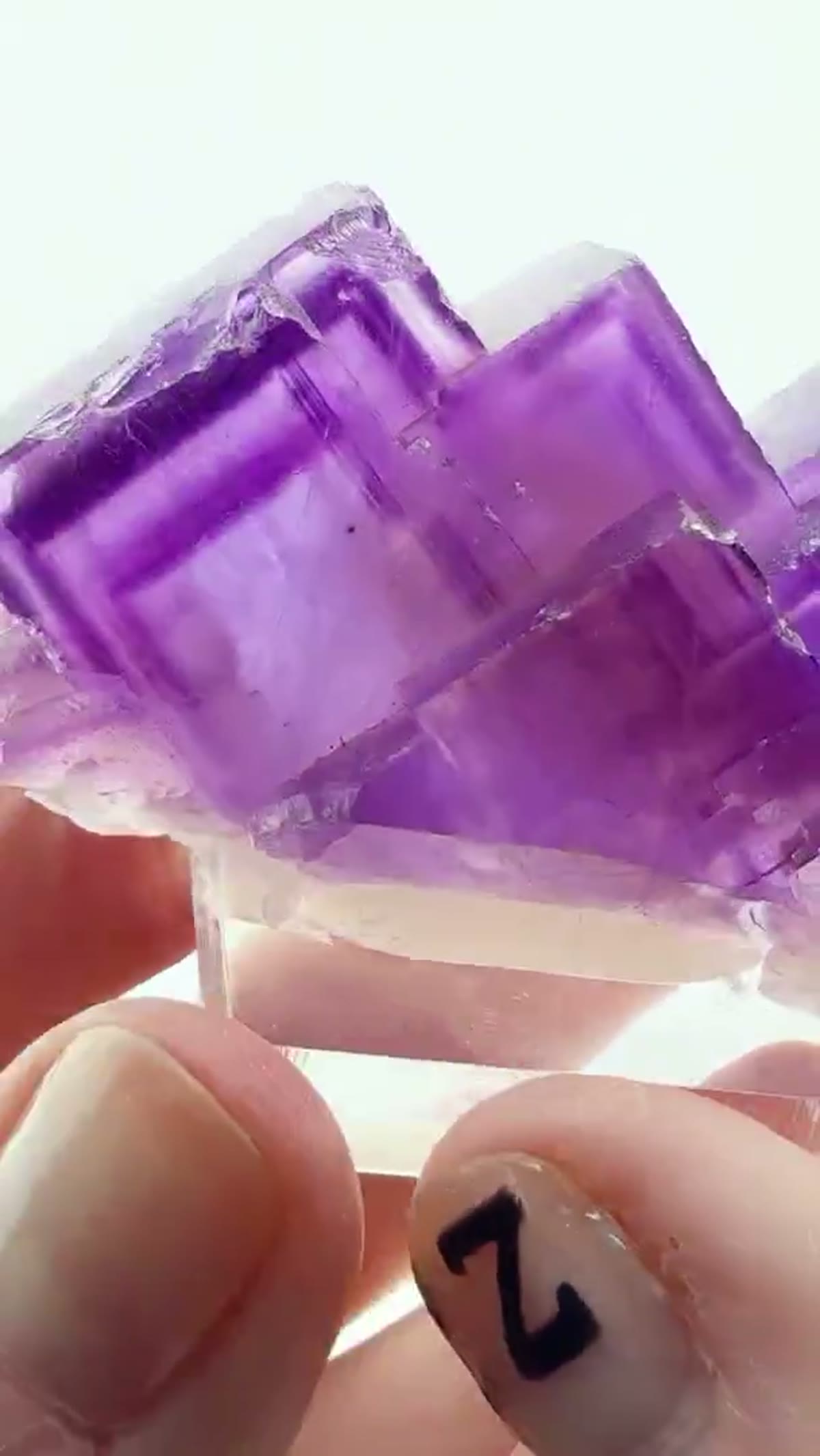 Fluorite Specimen from Hardin County, Illinois: Purple perfection from one of Illinois’ classic fluorite - view 3