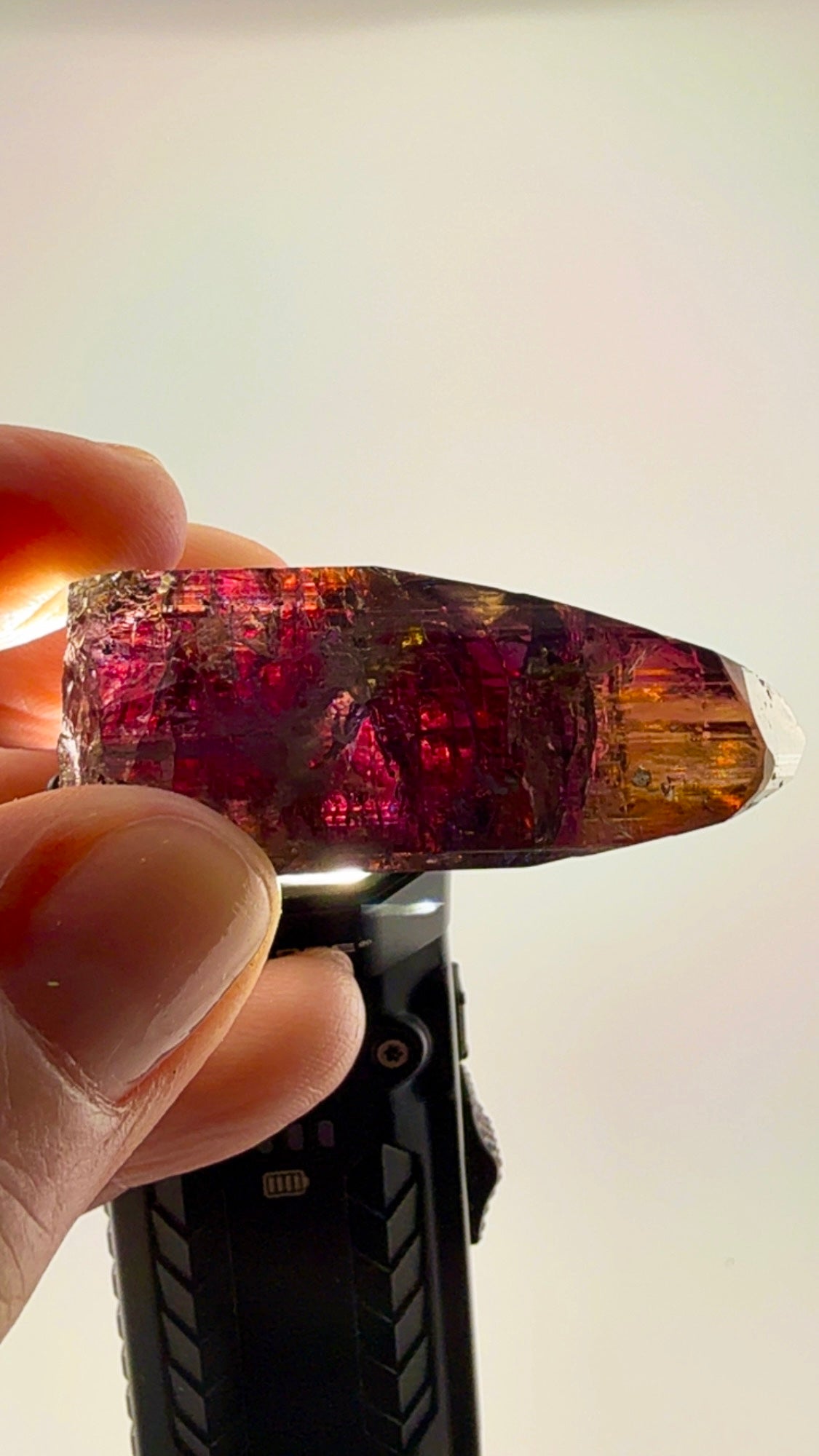 38.88 grams of pure Tanzanite natural beauty.