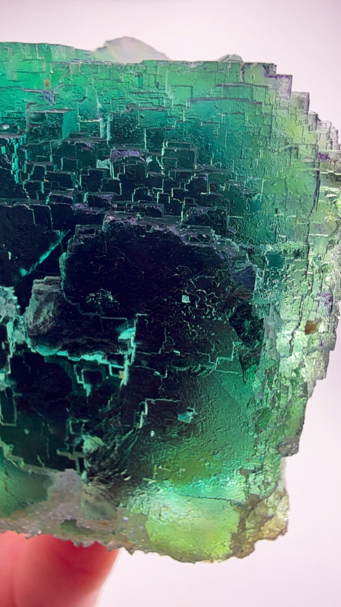 Large Okorusu Cube Fluorite. ONE CUBE. ENDLESS DEPTH.