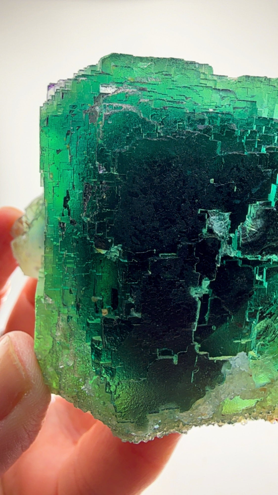 Large Okorusu Cube Fluorite. ONE CUBE. ENDLESS DEPTH.