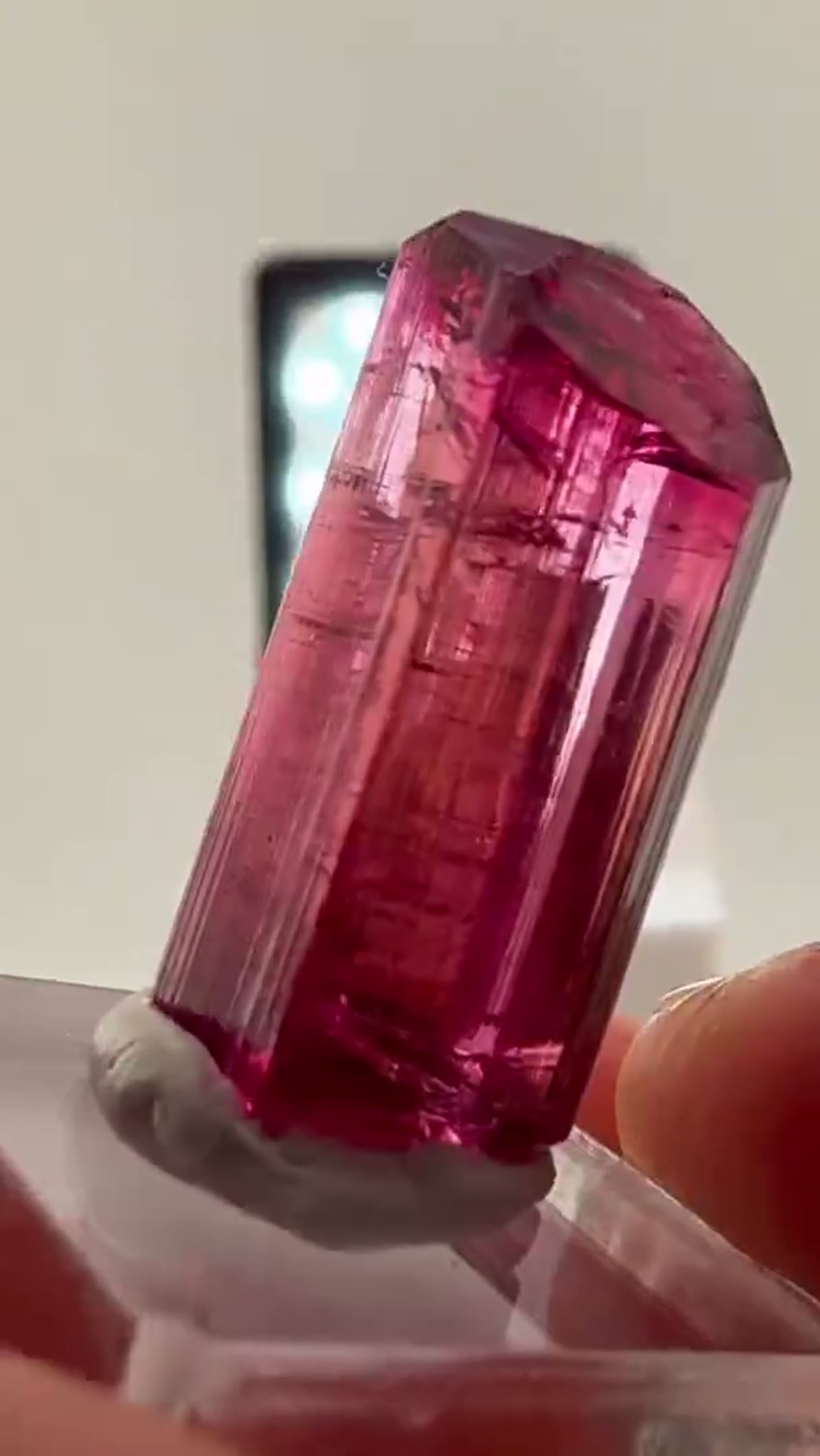 Elbaite Tourmaline Specimen from Cruzeiro Mine, Brazil, 5.11 g - view 3