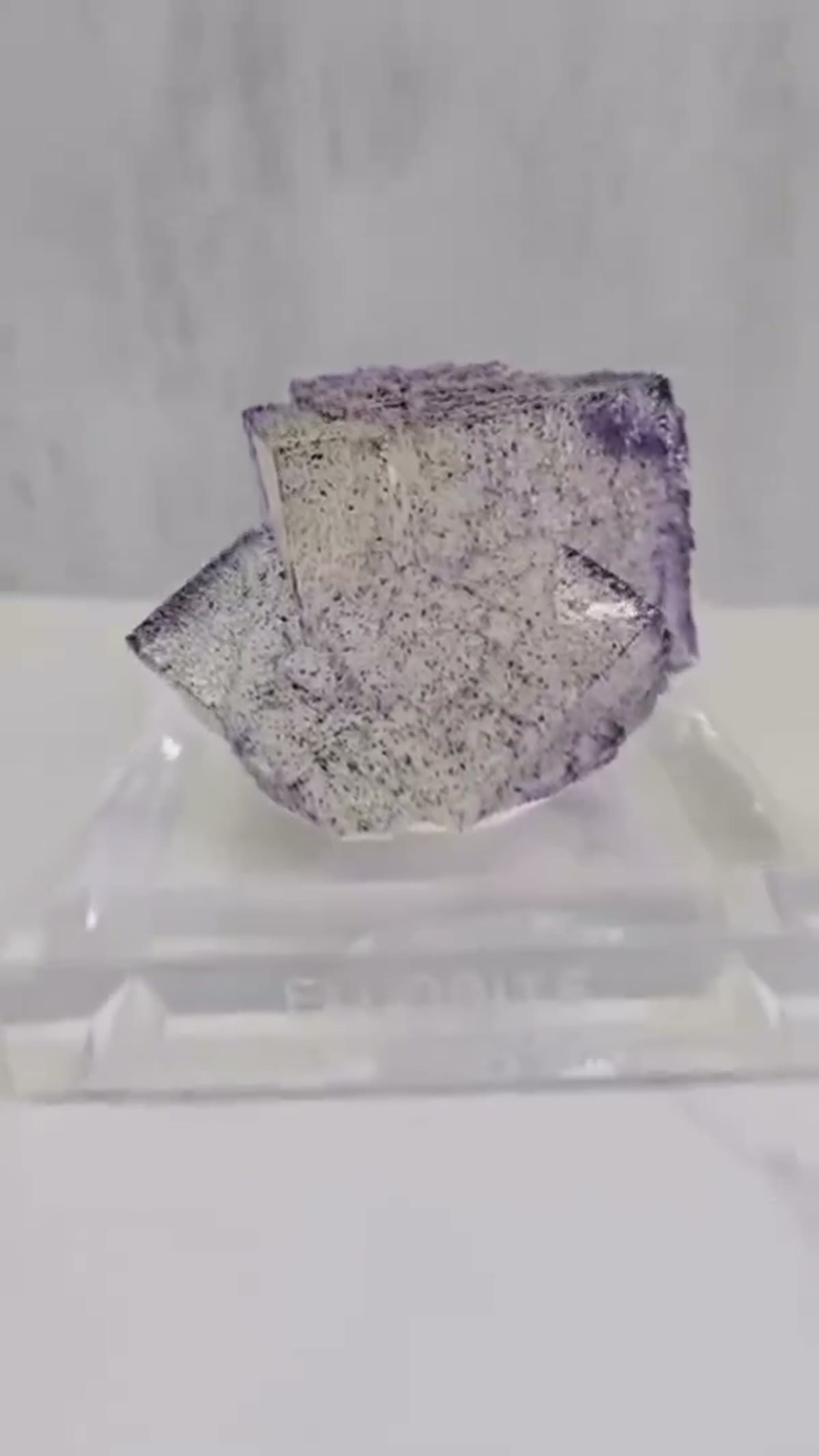 Fluorite Specimen from Elmwood Mine, Tennessee: Get ready to be dazzled! Introducing the breathtaking - view 3