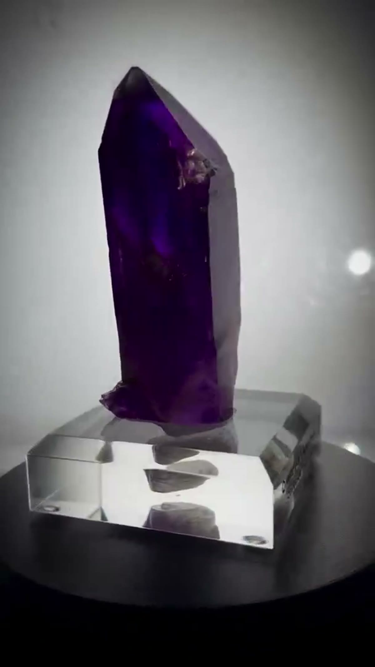 Amethyst Specimen from Buks Claim, Namibia: Mind. Blown. Introducing the Absolute Blurple Buks Claim - view 4