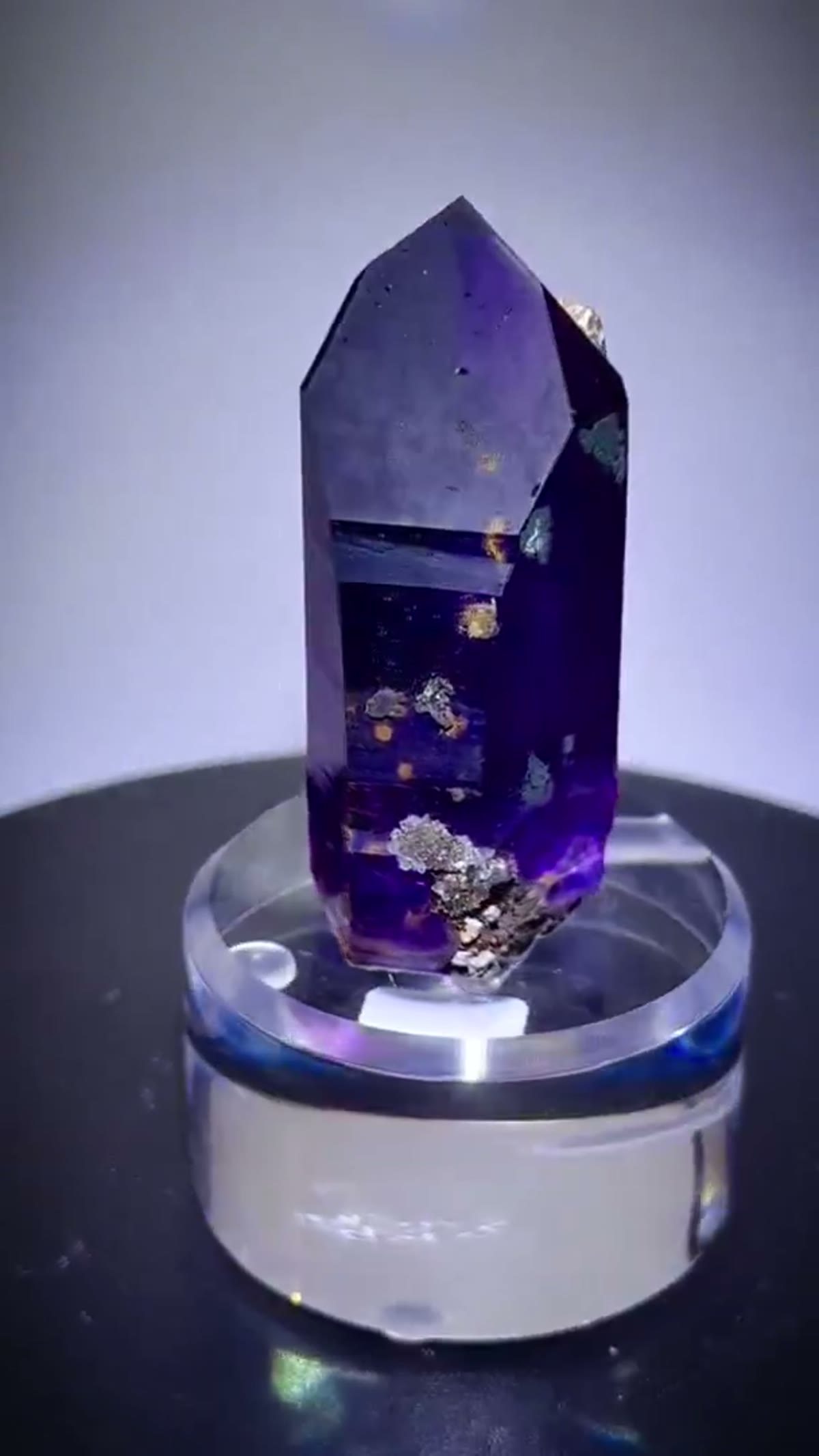 Amethyst Specimen from Buks Claim, Namibia - view 2