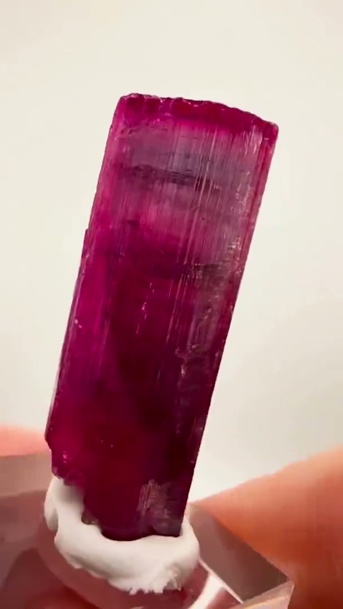 Elbaite Tourmaline Specimen from Aricanga Mine, Brazil, 10.6 g - view 3