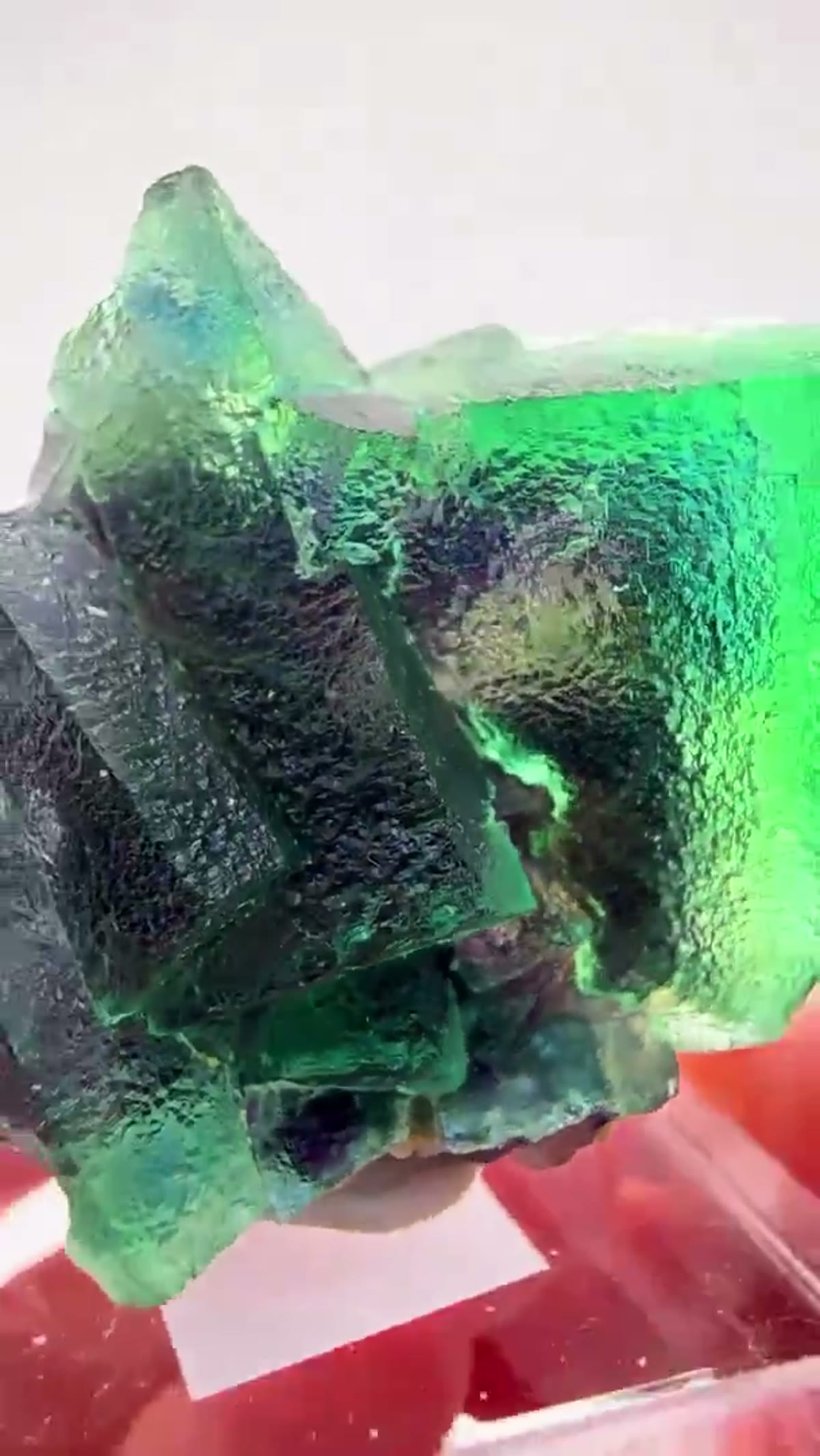 Fluorite Specimen: Yindu Mini - view 2
