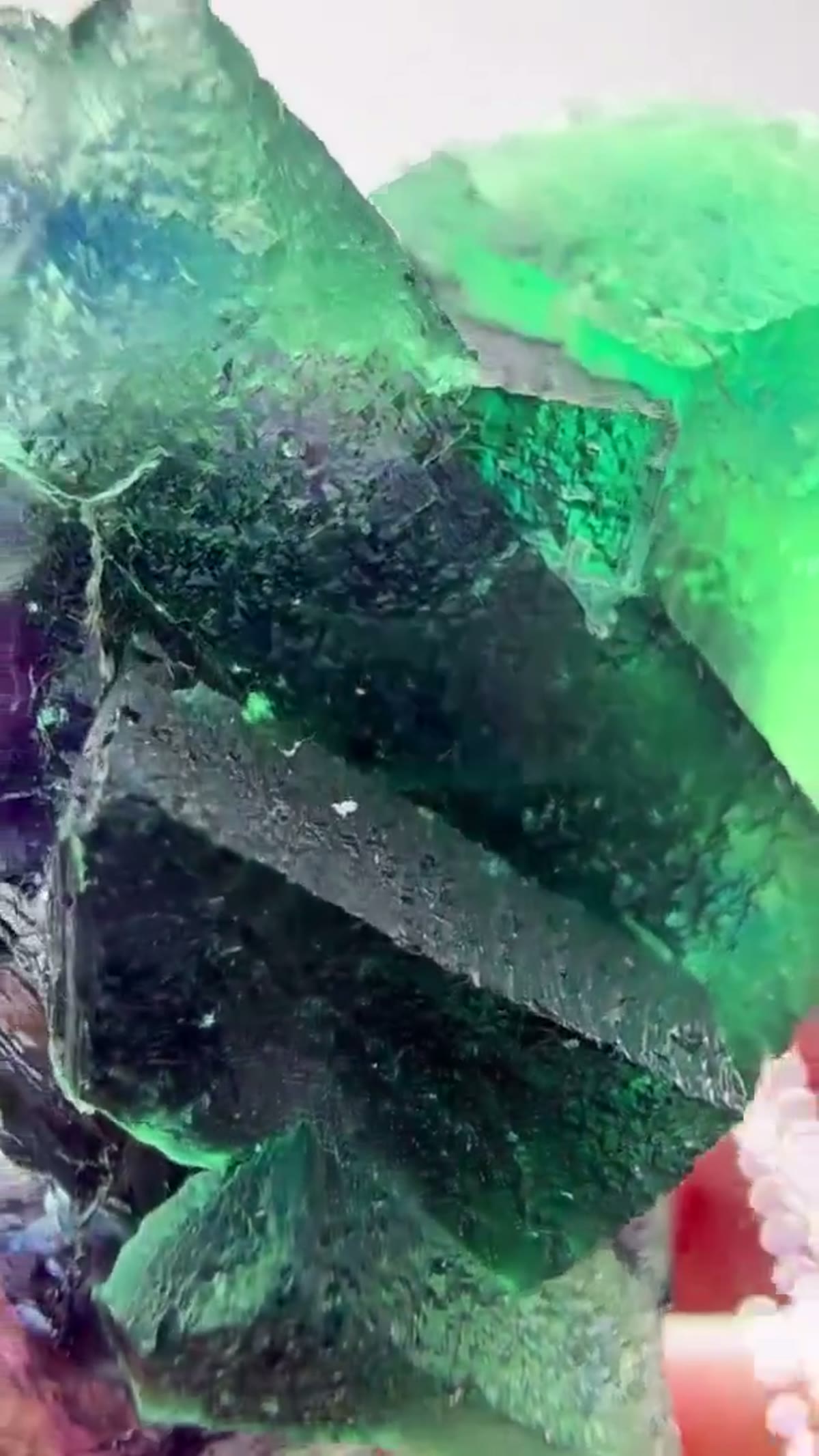Fluorite Specimen: Yindu Mini - view 4