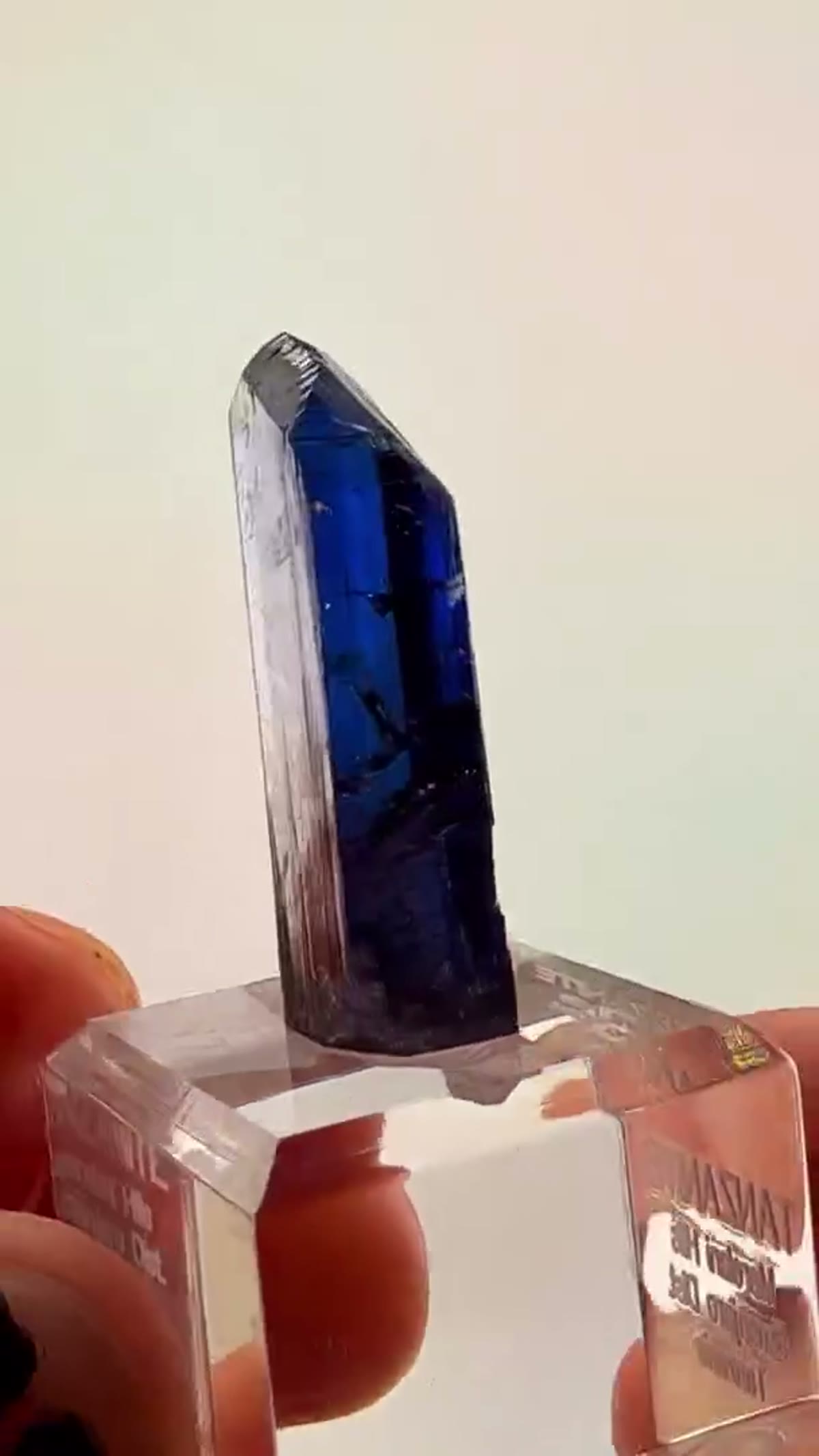 Tanzanite Specimen from Merelani Hills, Tanzania, 7.72 g - view 2