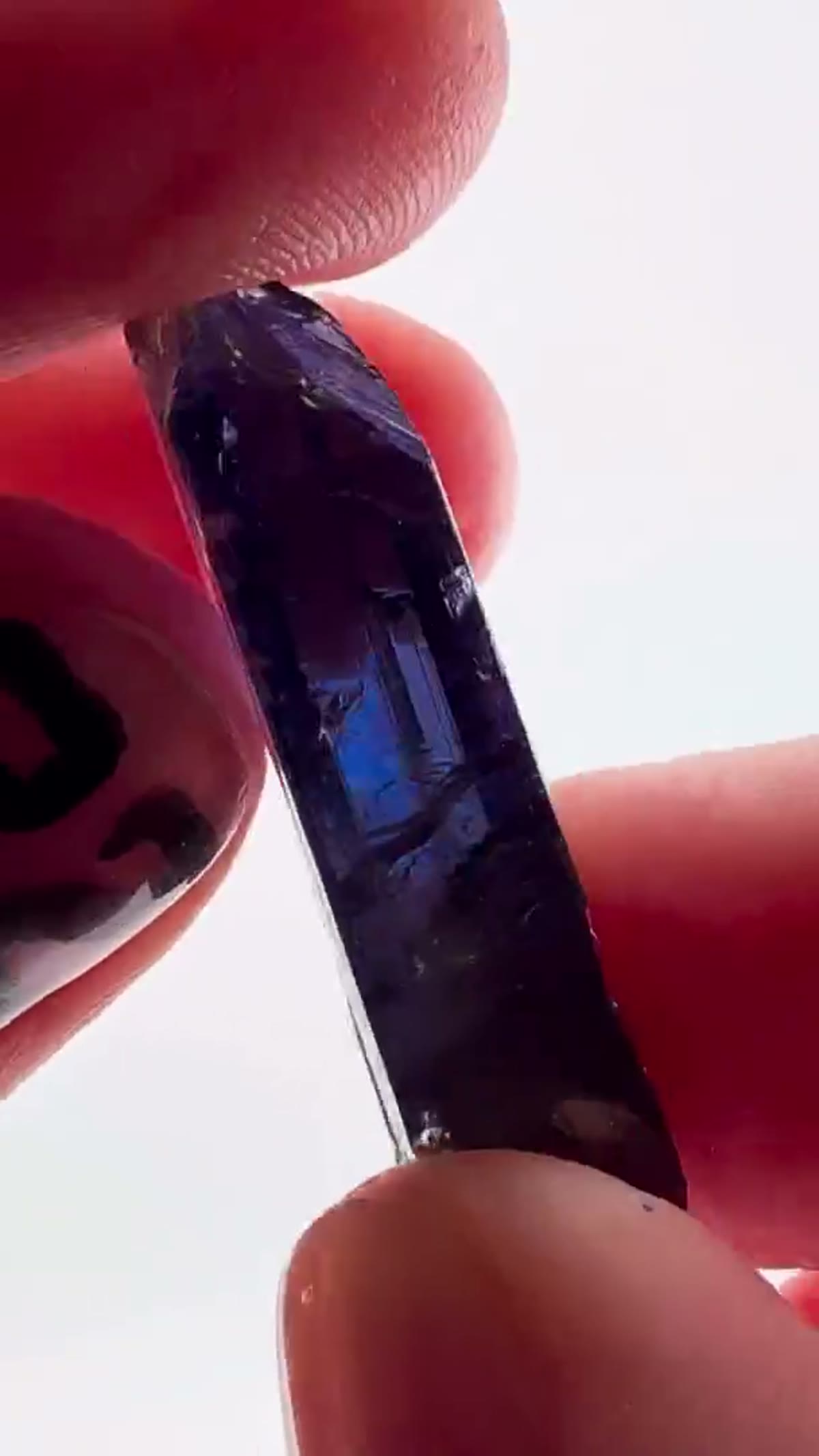 Tanzanite Specimen from Merelani Hills, Tanzania, 7.72 g - view 4