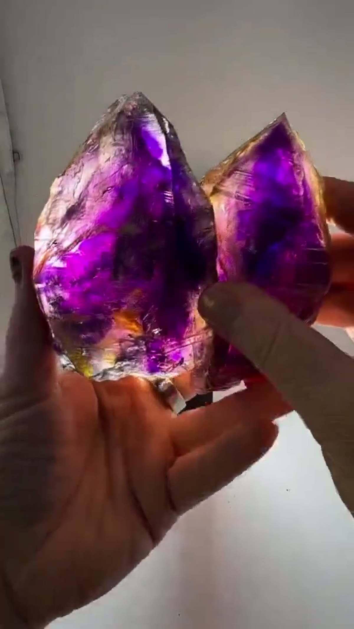 Amethyst Specimen from Goboboseb Mountains, Namibia: Goboboseb Magic Just Clicks - view 2