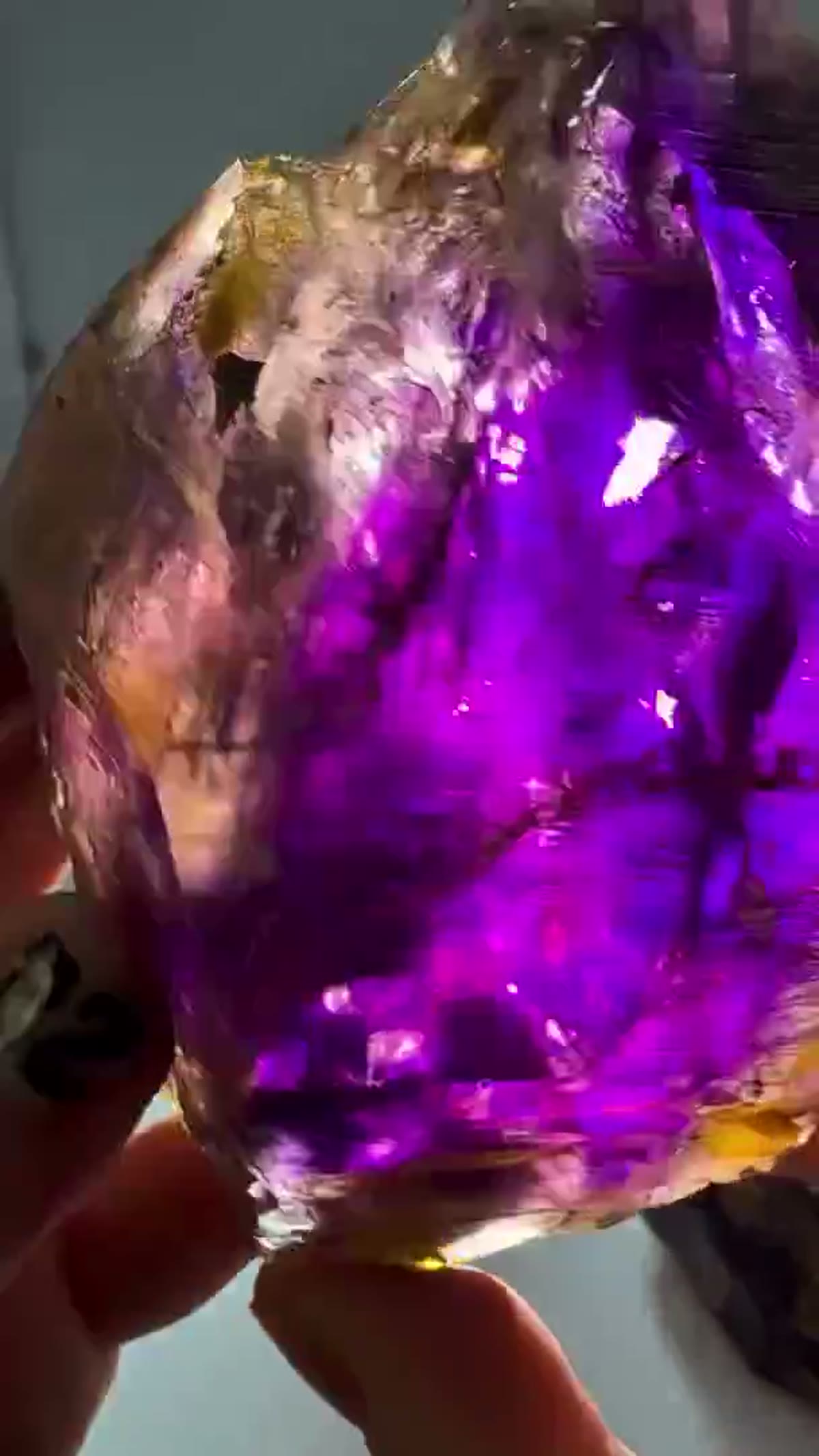 Amethyst Specimen from Goboboseb Mountains, Namibia: Goboboseb Magic Just Clicks - view 3