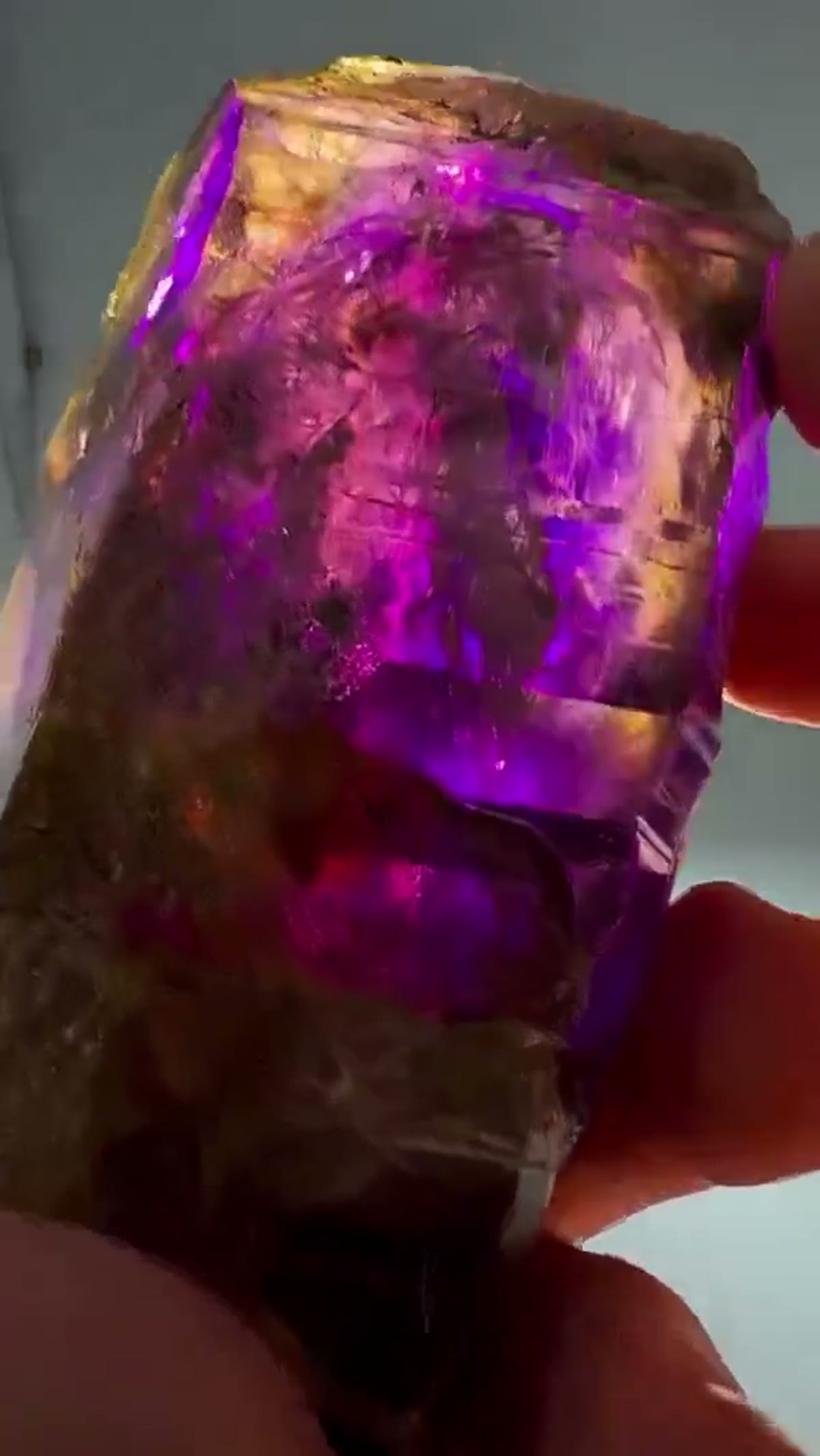 Amethyst Specimen from Goboboseb Mountains, Namibia: Goboboseb Magic Just Clicks - view 4