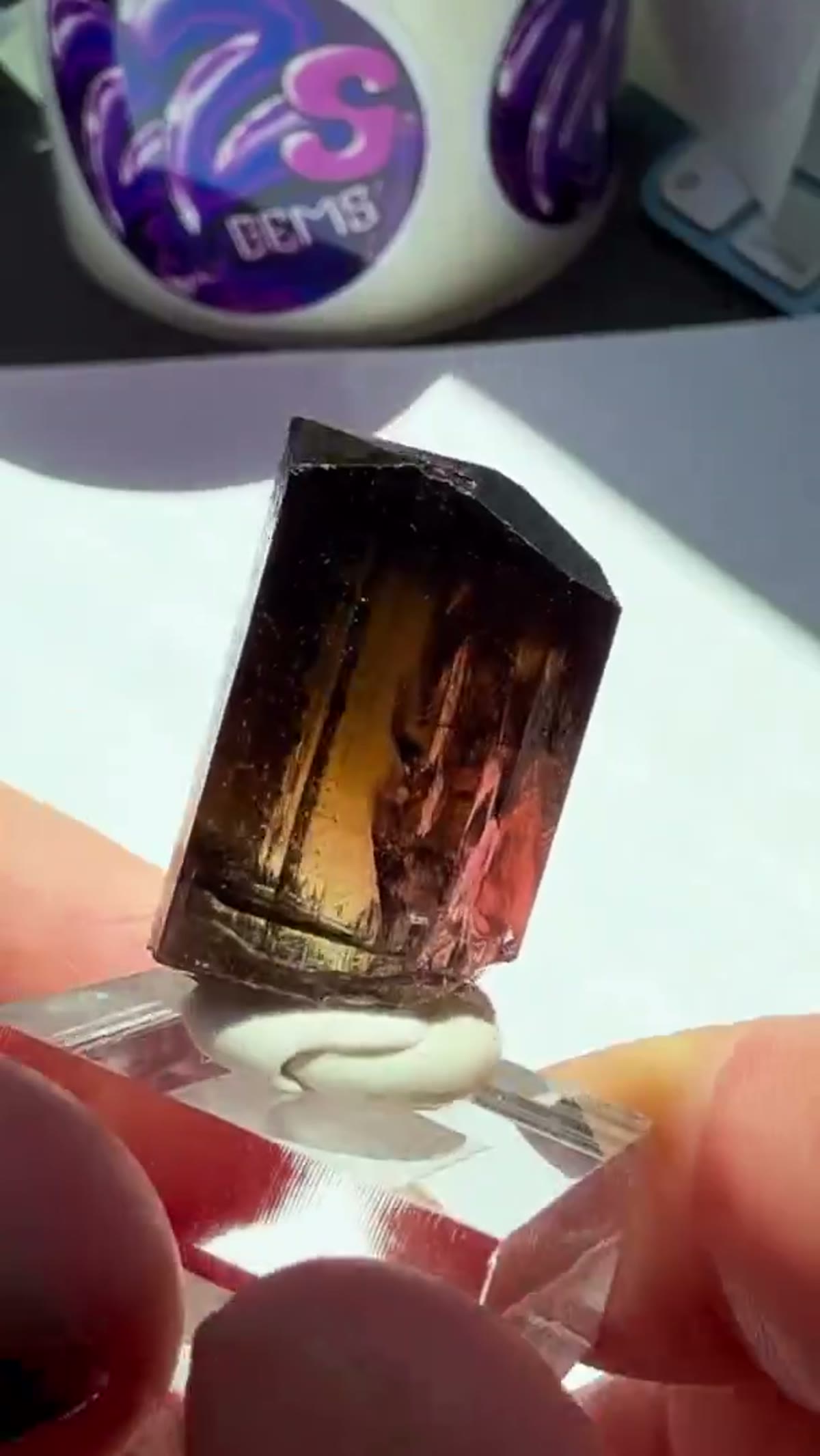 Elbaite Tourmaline Specimen, 16 g: Pure Russian magic - view 3