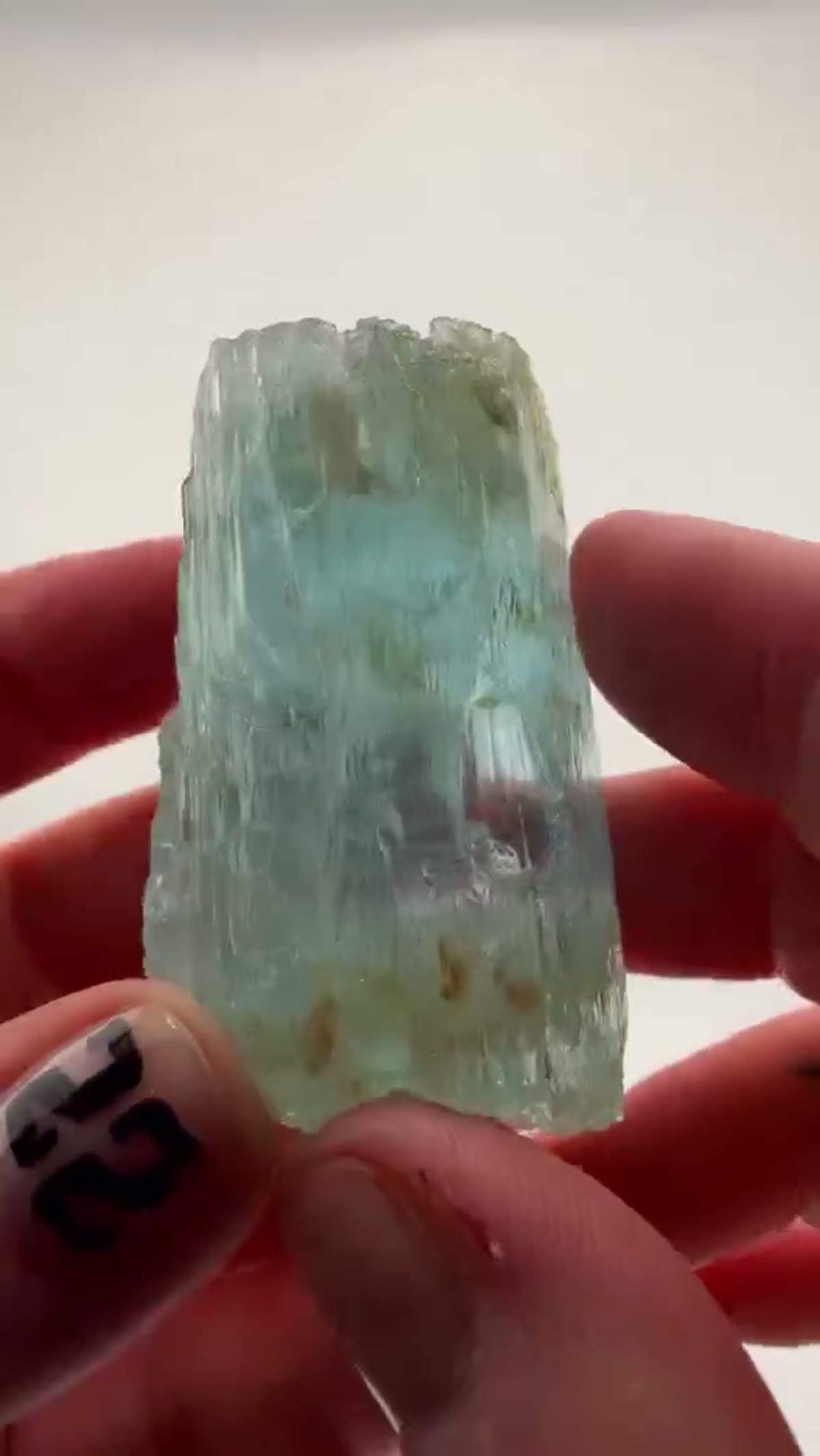 Aquamarine Specimen from Medina, Brazil, 71.39 g - view 3