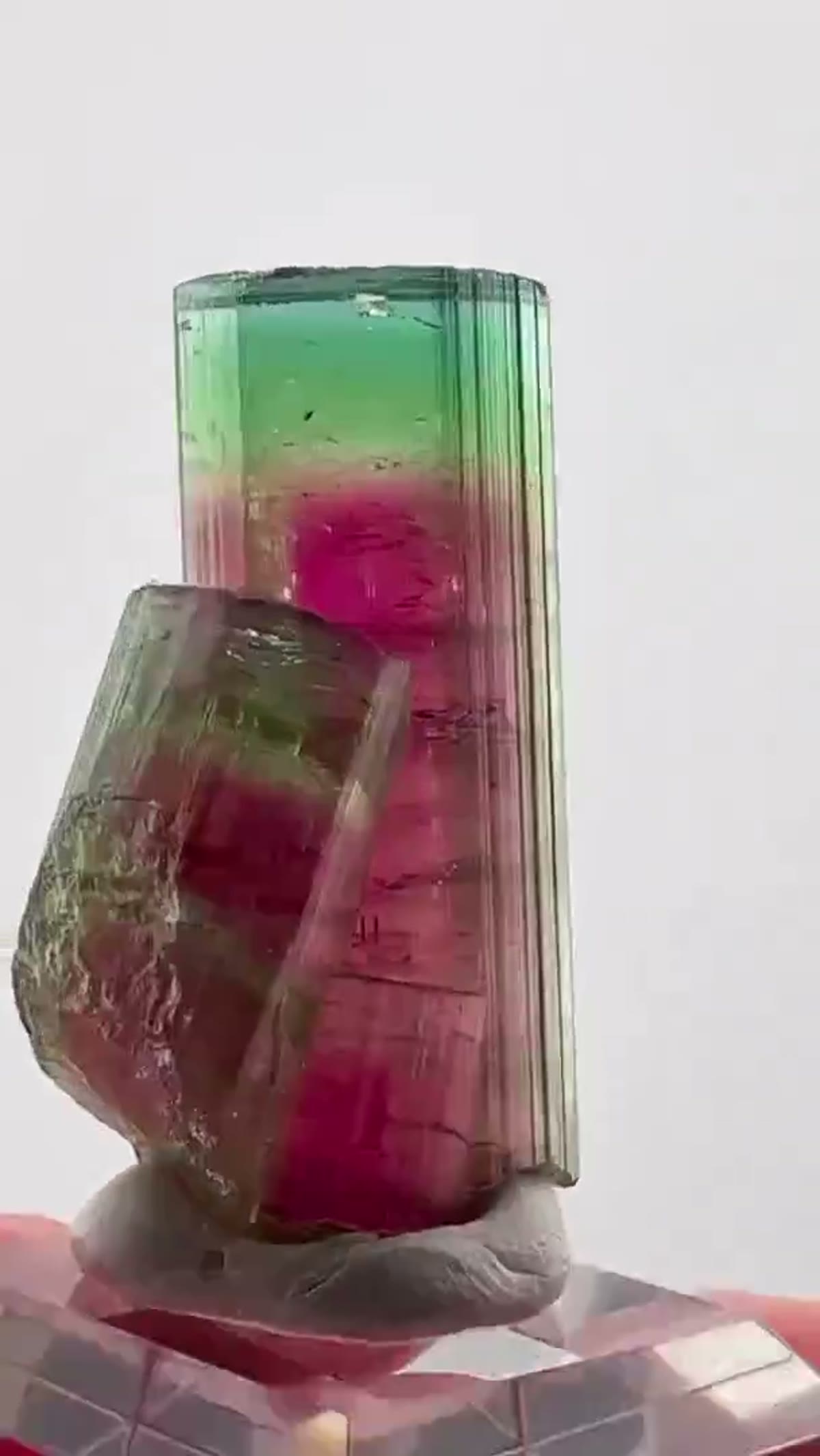 Elbaite Tourmaline Specimen from Minas Gerais, Brazil, 16.61 g - view 2