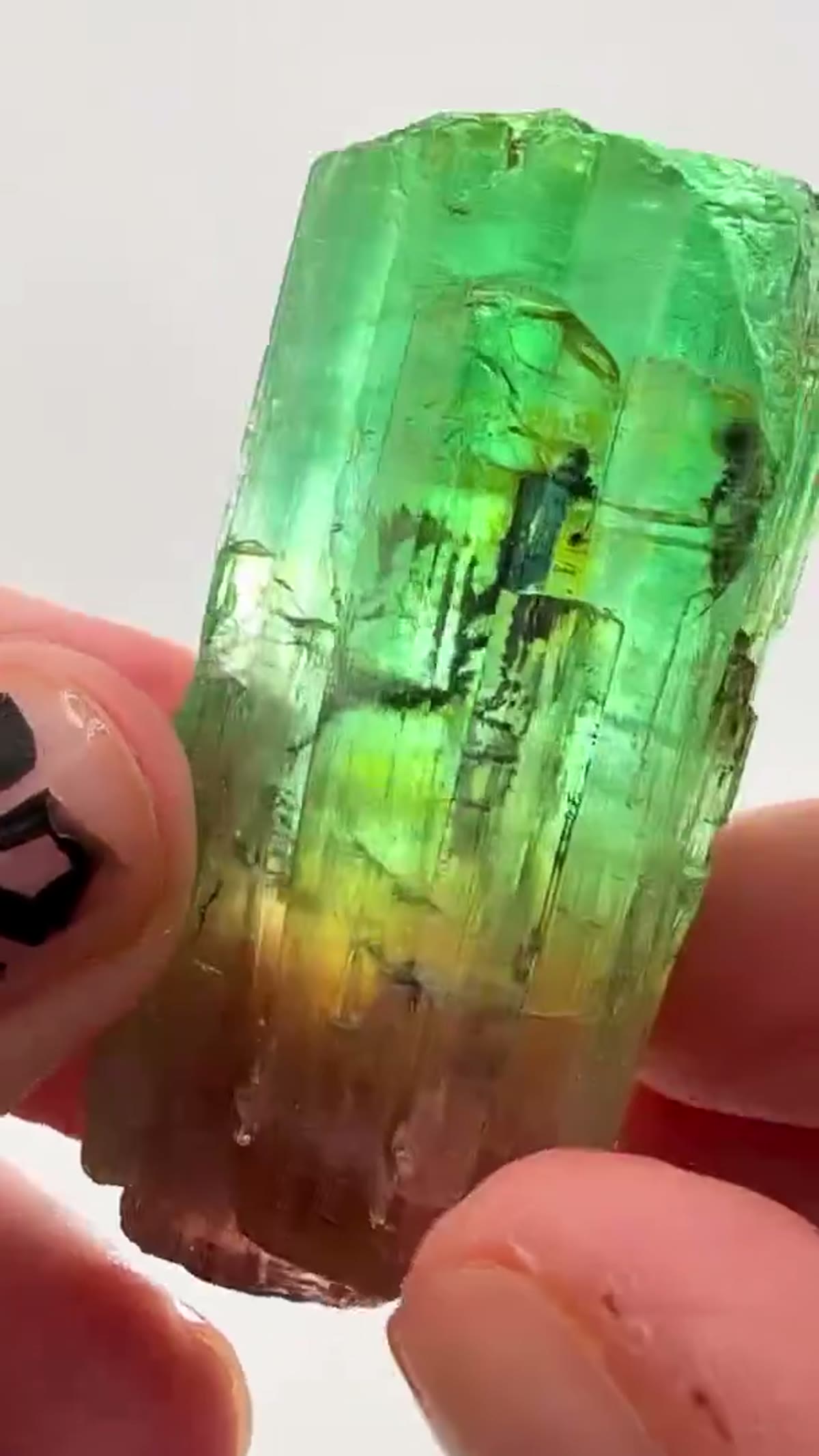 Elbaite Tourmaline Specimen from Brazil, 53.12 g - view 4